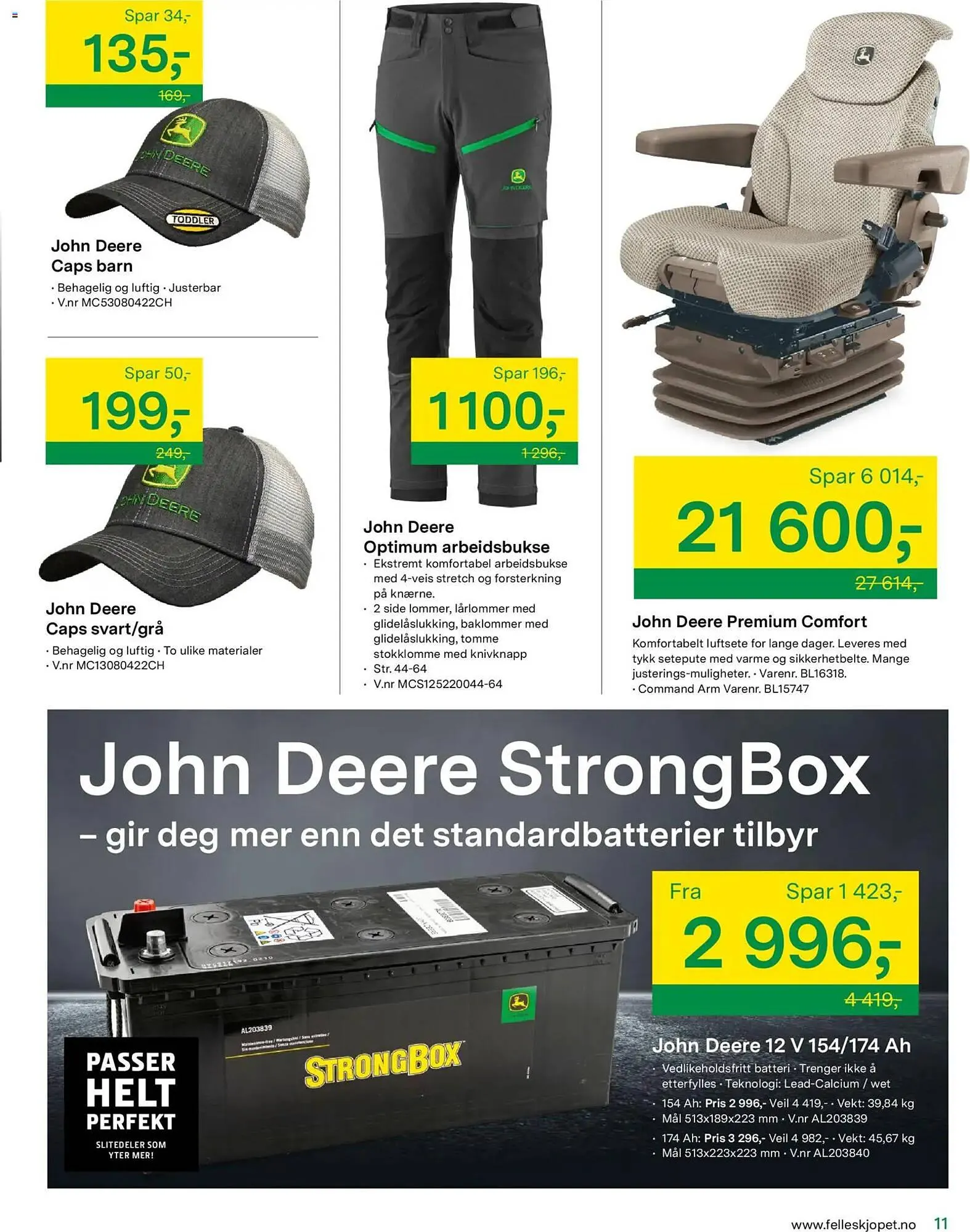 Felleskjøpet kundeavis fra 18. mars til 31. desember 2026 - kundeavisside 11