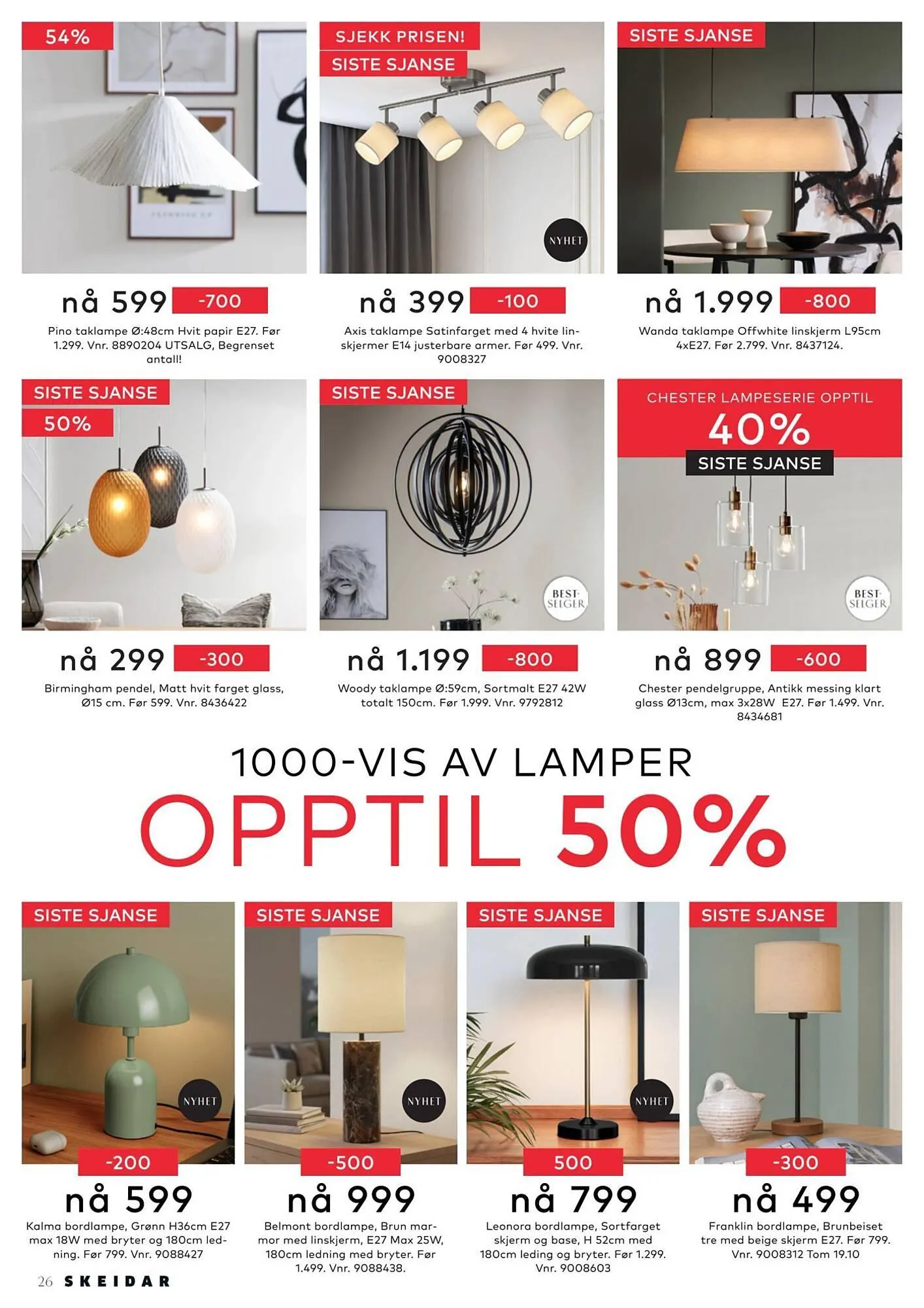 Skeidar kundeavis fra 10. november til 16. november 2025 - kundeavisside 26