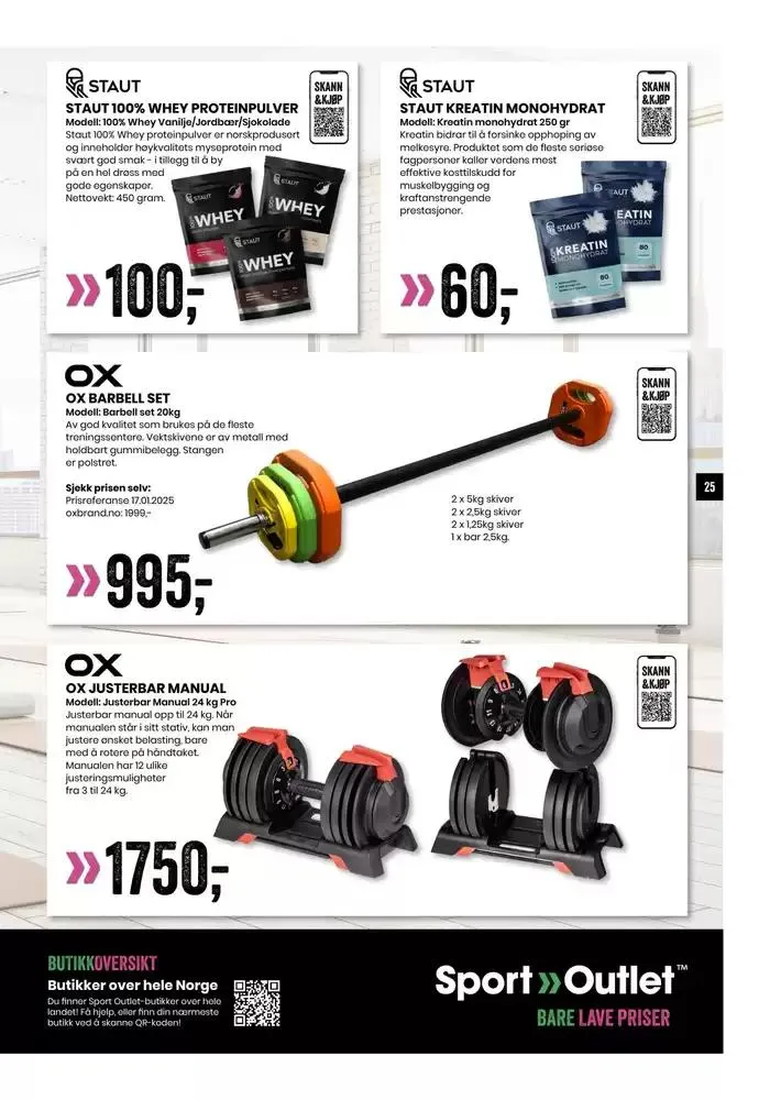 Aktuelle spesialkampanjer fra 4. februar til 18. februar 2025 - kundeavisside 25