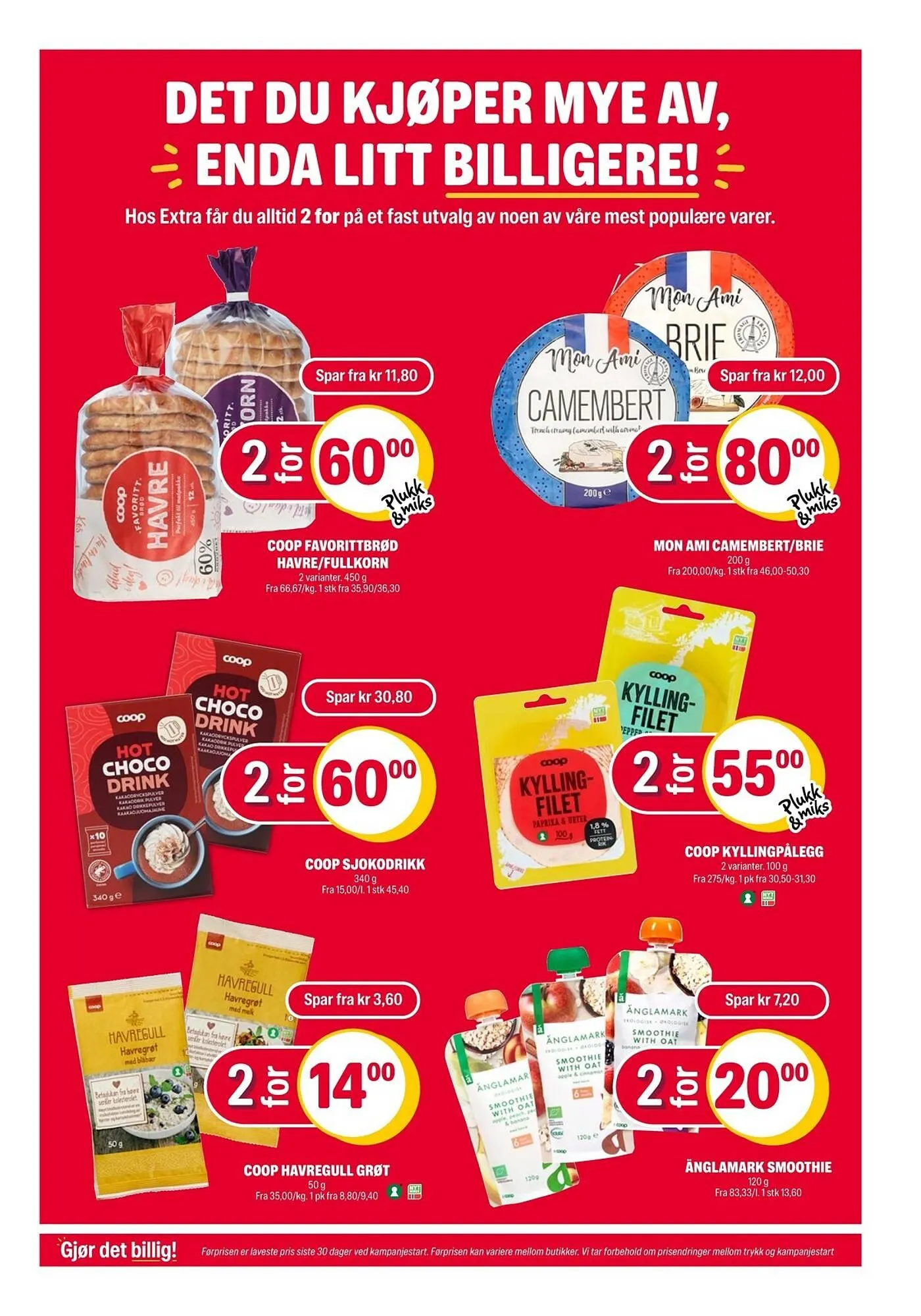 Coop Extra kundeavis fra 2. mars til 8. mars 2026 - kundeavisside 24