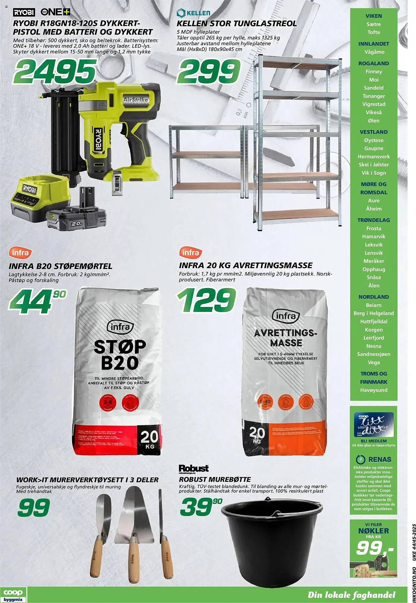 Coop Byggmix kundeavis fra 27. oktober til 9. november 2025 - kundeavisside 8