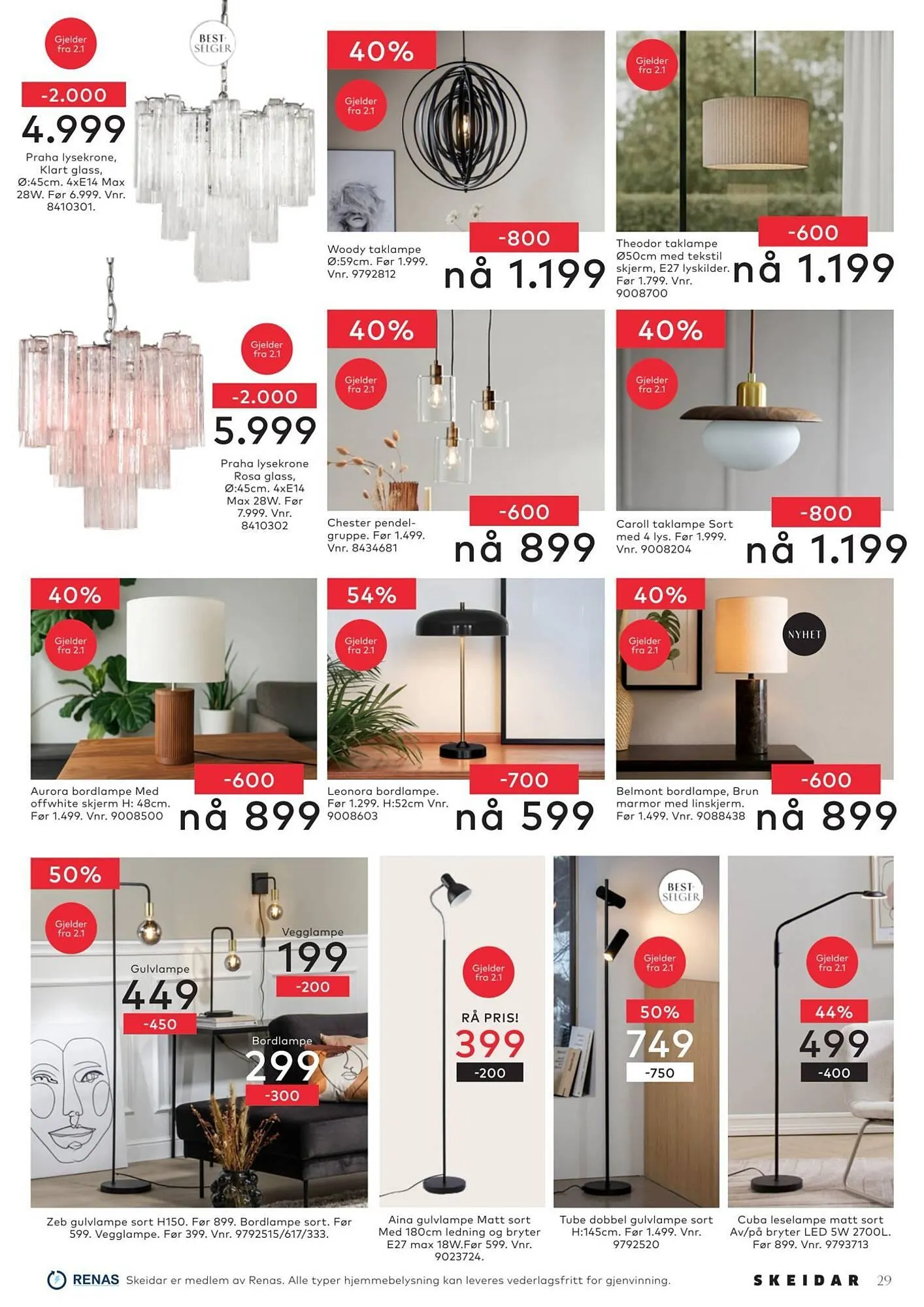 Skeidar kundeavis fra 30. desember til 2. januar 2026 - kundeavisside 29