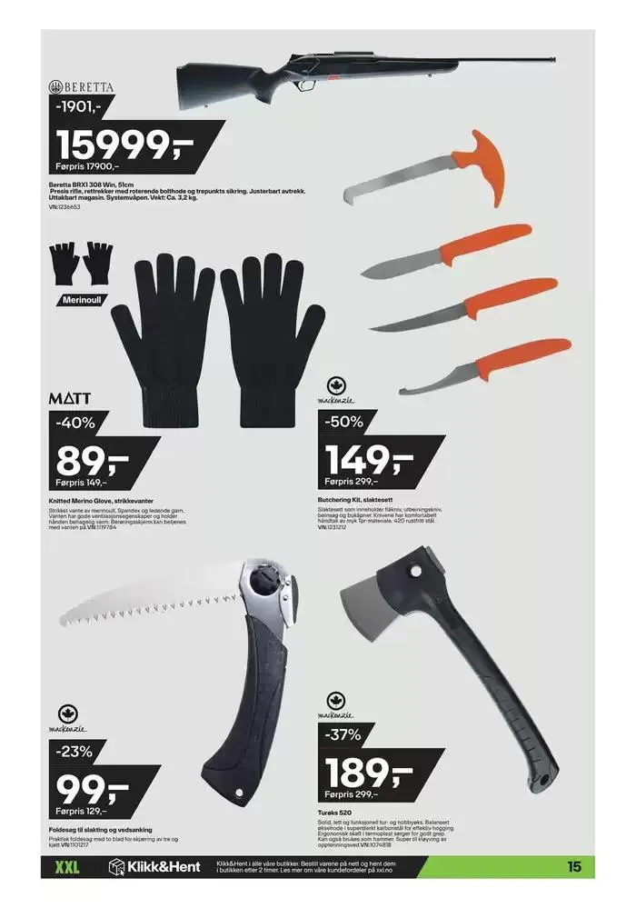 XXL Sport Kundeavis fra 25. november til 9. desember 2024 - kundeavisside 6