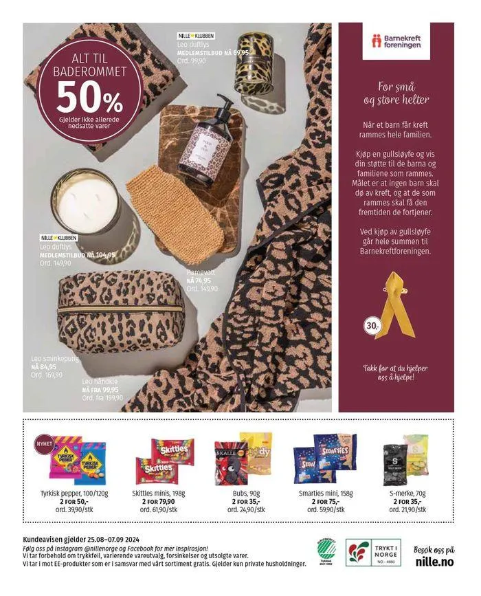 Nille Kundeavis fra 25. august til 8. september 2024 - kundeavisside 7
