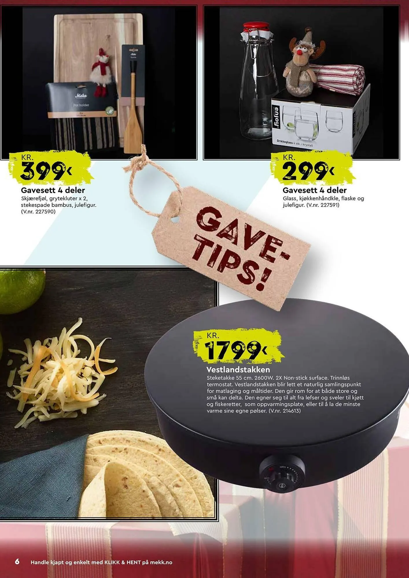 Mekk kundeavis fra 2. desember til 8. desember 2025 - kundeavisside 6
