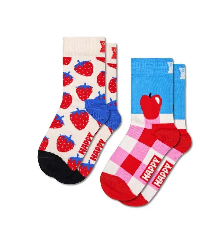 Kids 2-Pack Fruit Socks