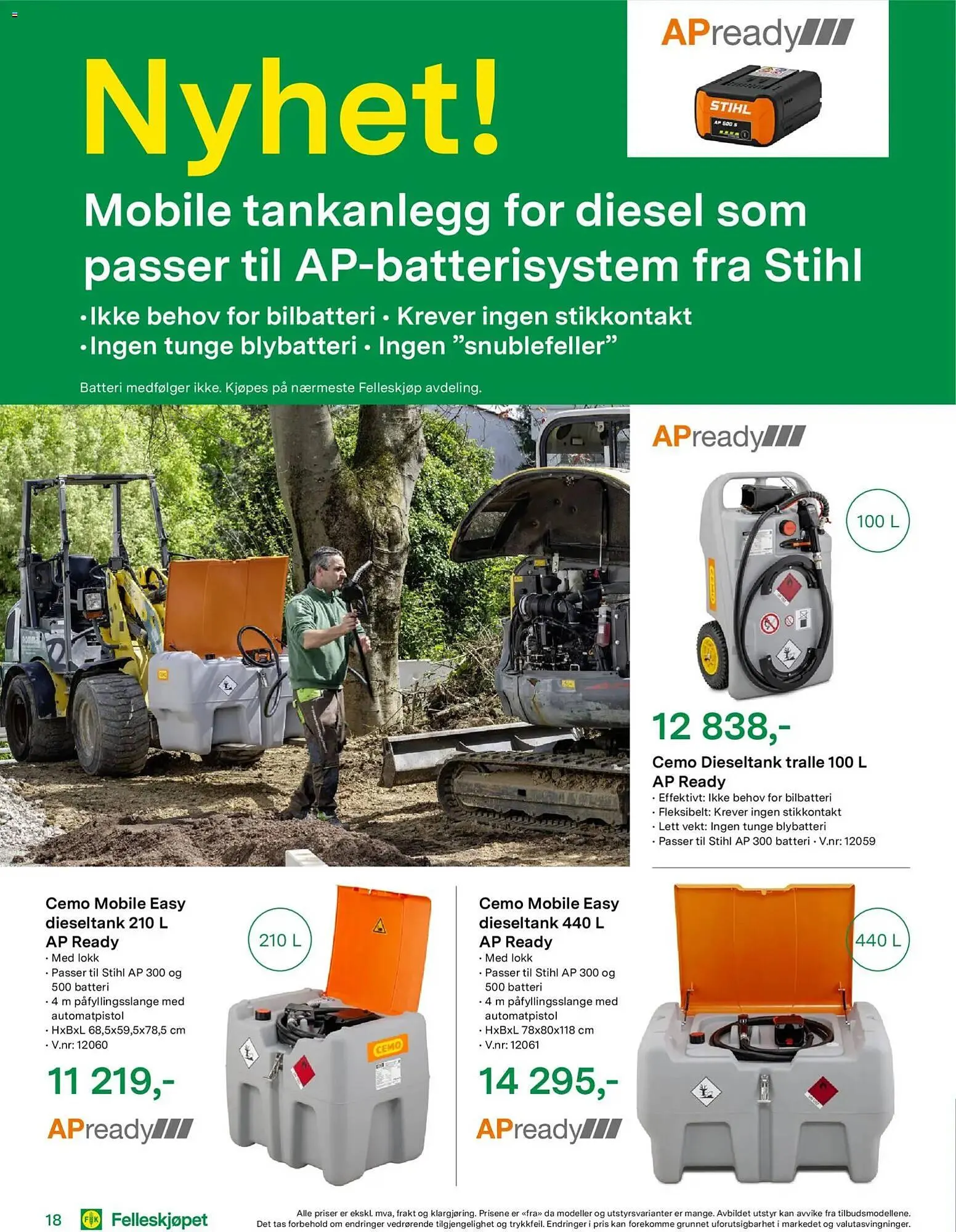 Felleskjøpet kundeavis fra 22. april til 3. januar 2027 - kundeavisside 18
