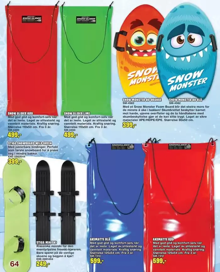 Kampanjeperiode 06/11-31/12-24 fra 6. november til 31. desember 2024 - kundeavisside 64