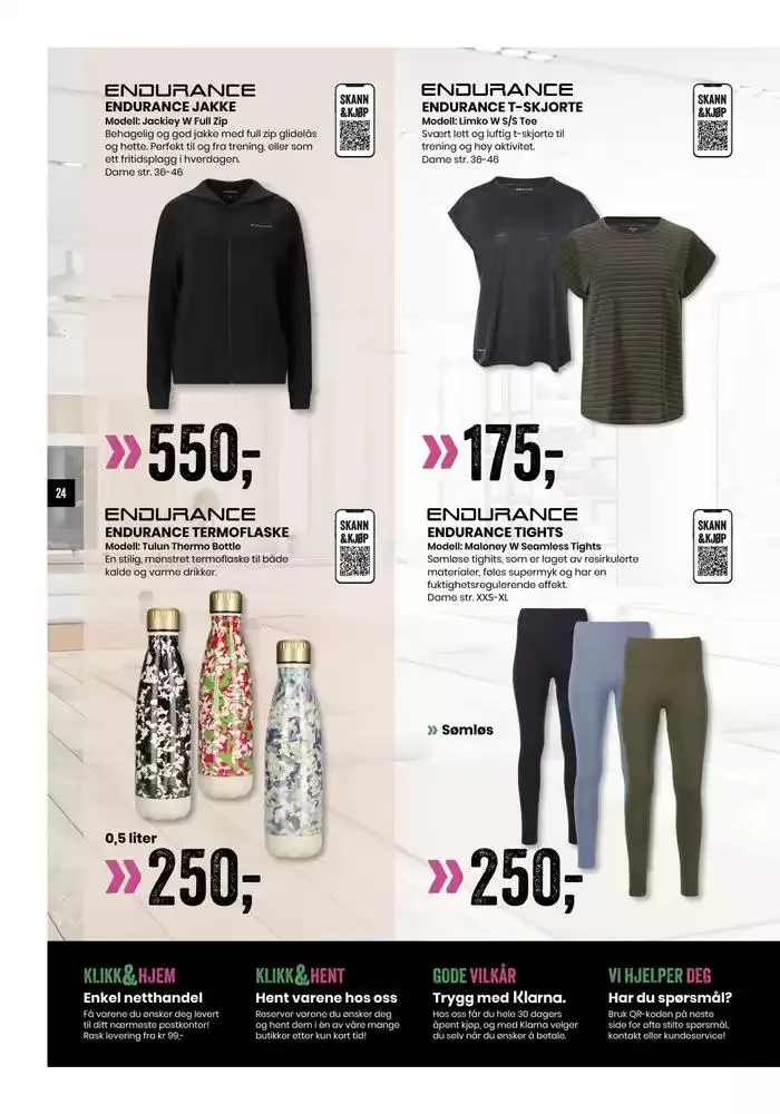 Folder Sport Outlet fra 21. februar til 7. mars 2025 - kundeavisside 24
