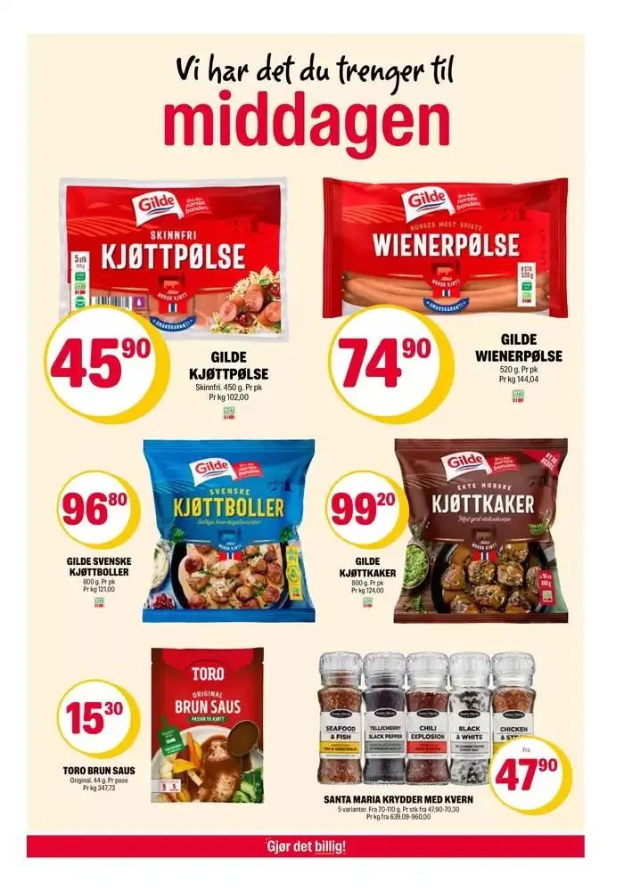 Nye tilbud å oppdage fra 25. november til 1. desember 2024 - kundeavisside 21