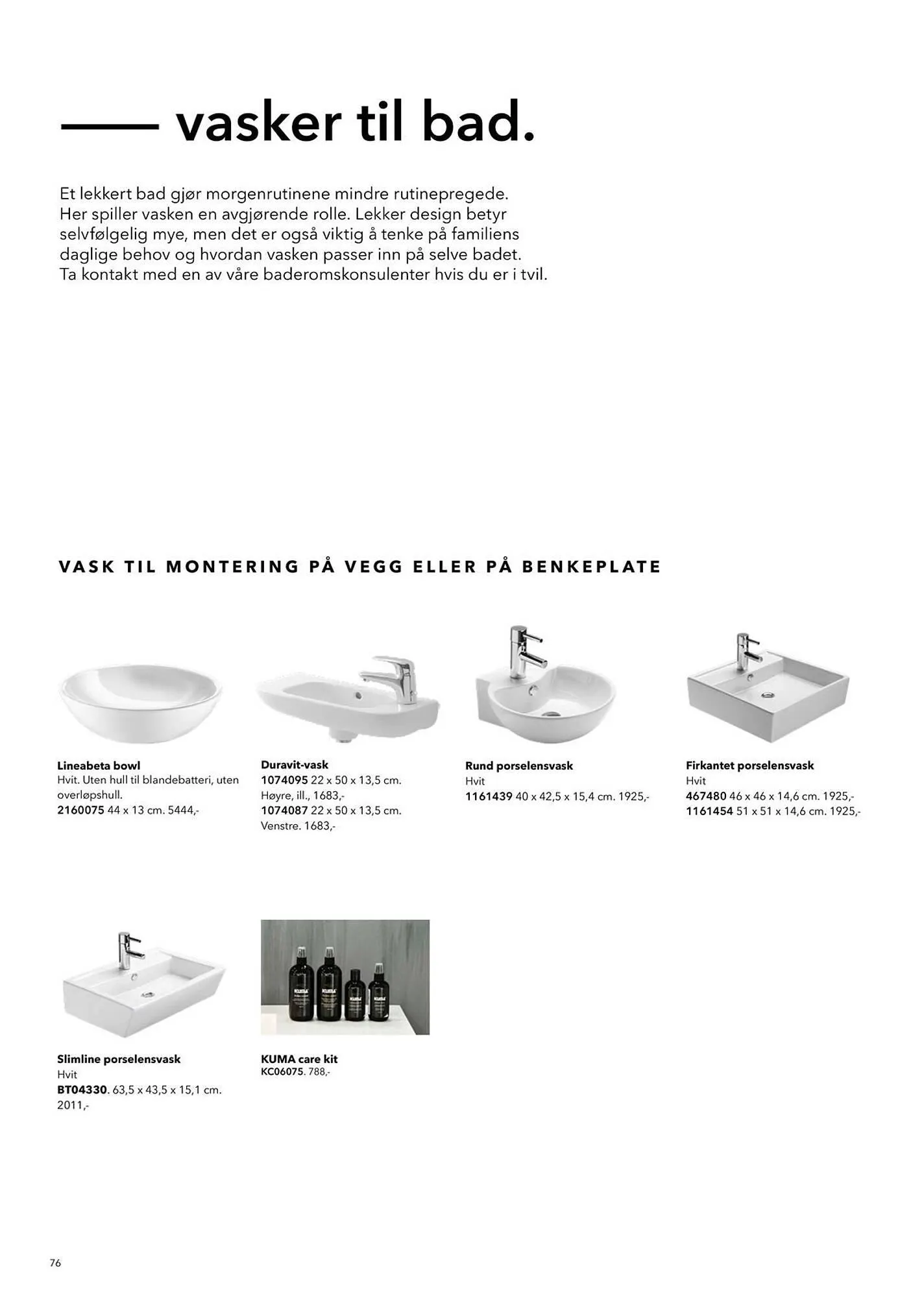 Kvik Kjøkken Kundeavis fra 28. mars til 11. april 2024 - kundeavisside 76