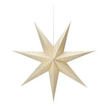ADVENTSSTJERNE MARKSLÖJD GLORIA HENGENDE Ø90CM CHAMPAGNE