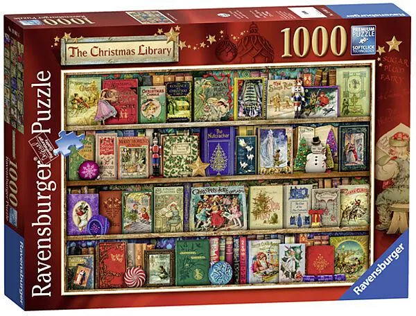 Puslespill 1000 Julebibliotek