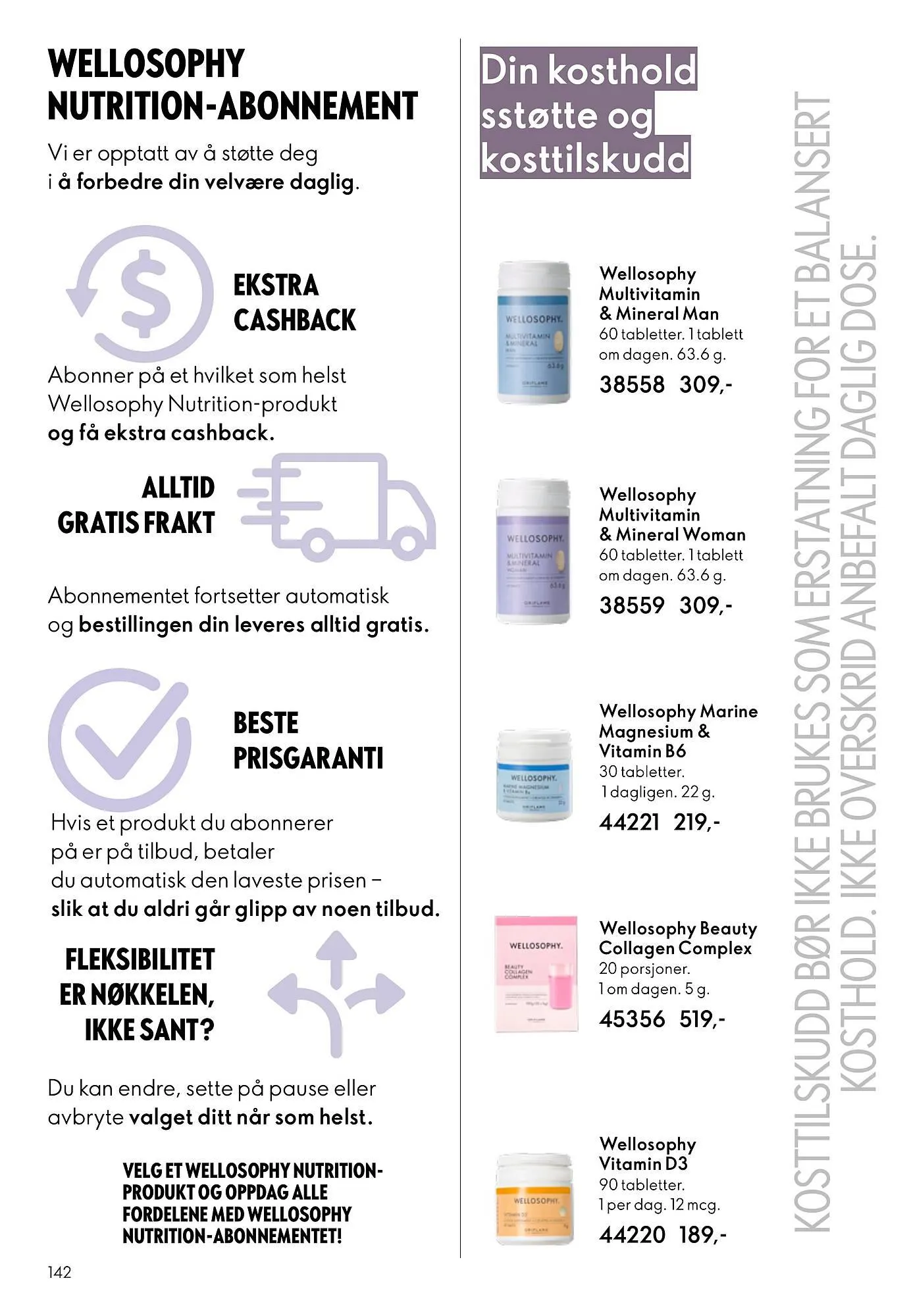 Oriflame katalog fra 18. februar til 10. mars 2026 - kundeavisside 142