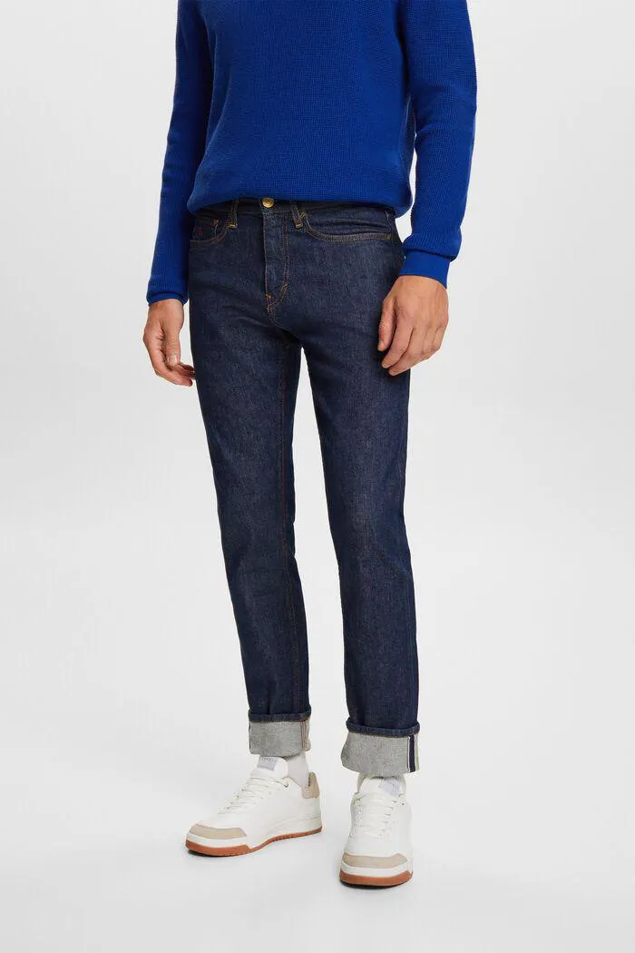 Mid-Rise Slim Jeans