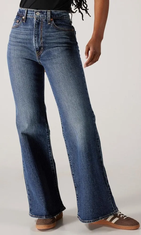 Ribcage Bell Medium Blå Jeans