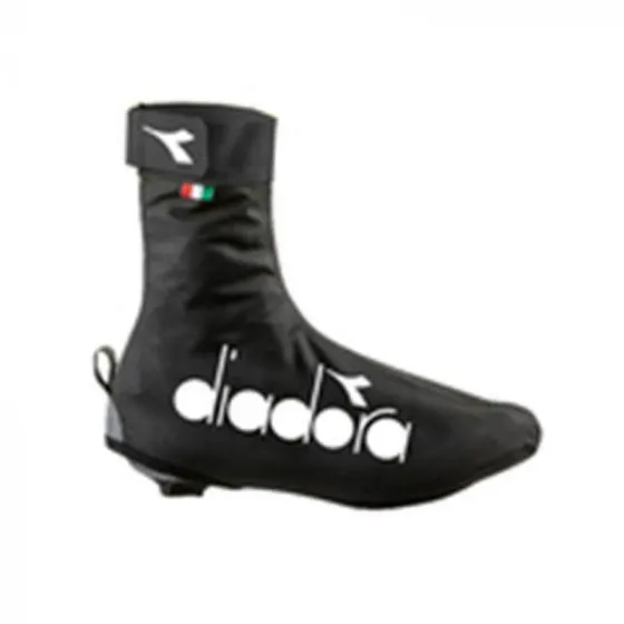 Diadora PU Performance Race skoovertrekk sort/hvit