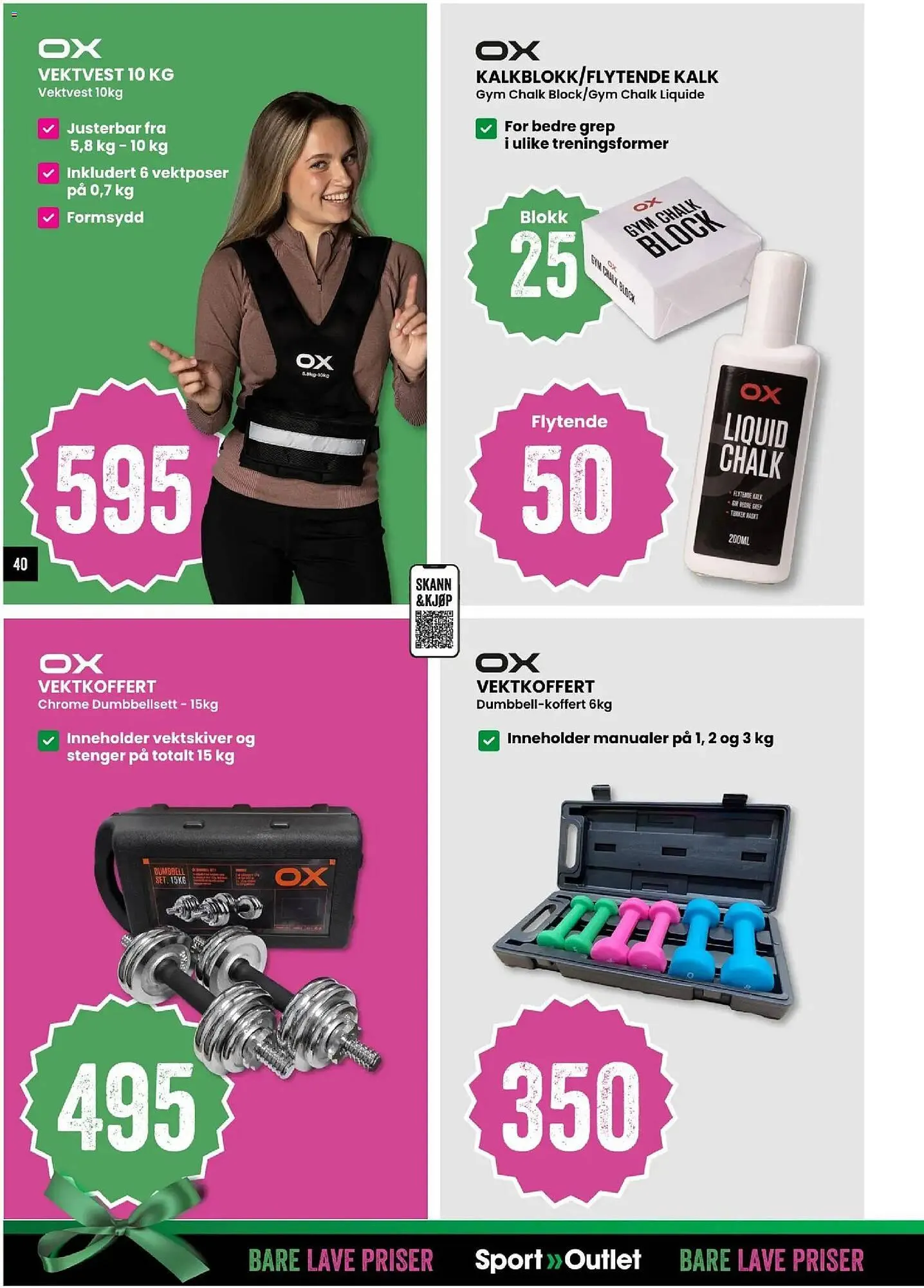 Sport Outlet kundeavis fra 2. desember til 24. desember 2025 - kundeavisside 40