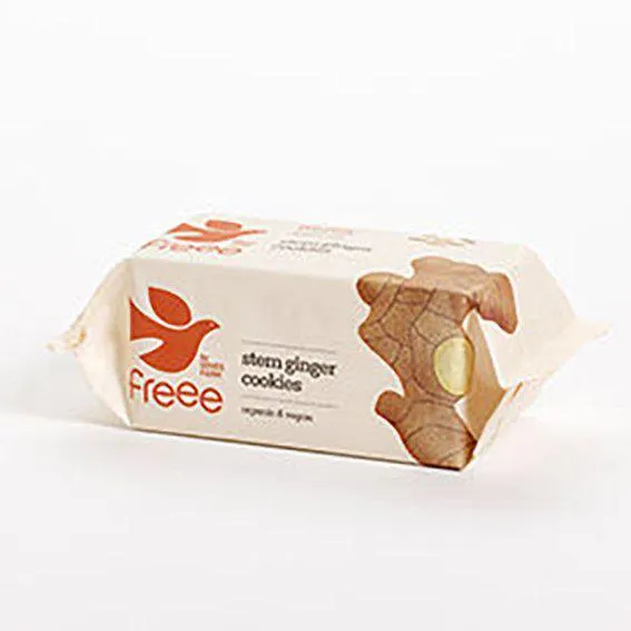 Doves organic ginger cookies 150 gr