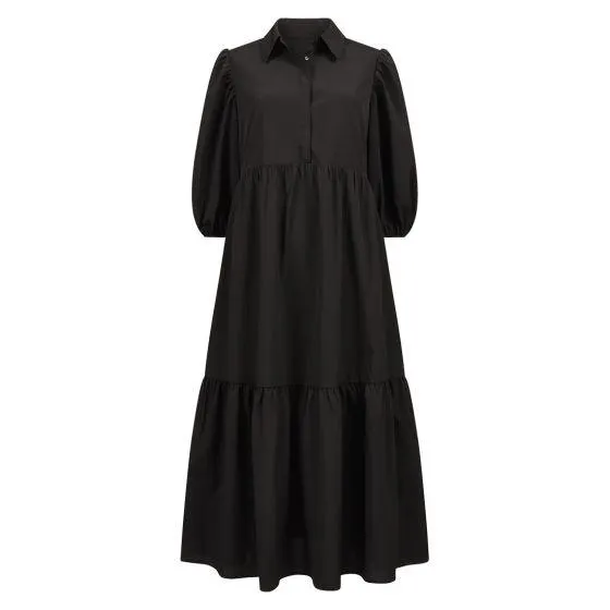 Skjortekjole lang Victoria