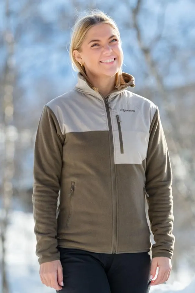 Visbretinden fleecejakke