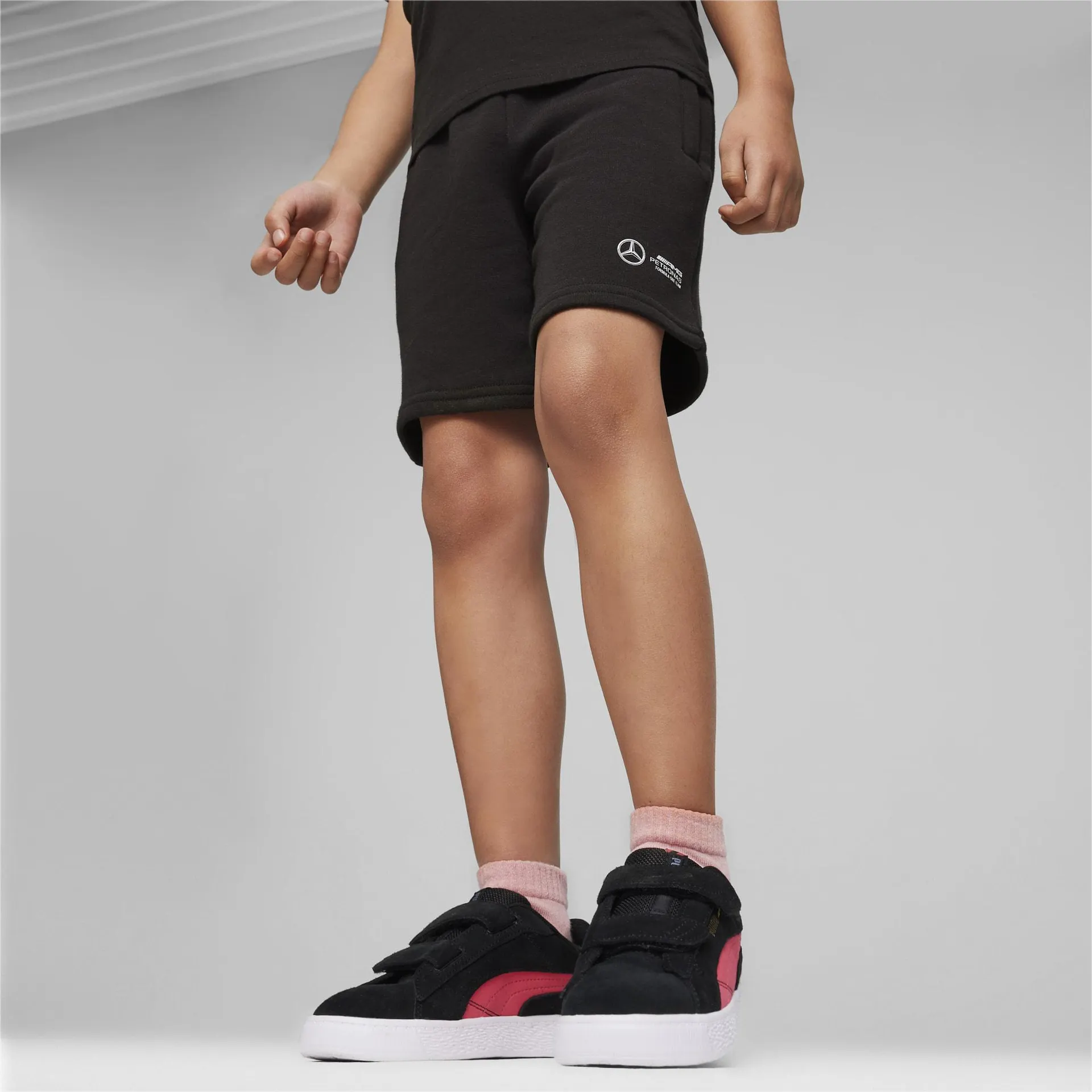 Shorts Mercedes-AMG Petronas Motorsport para niños