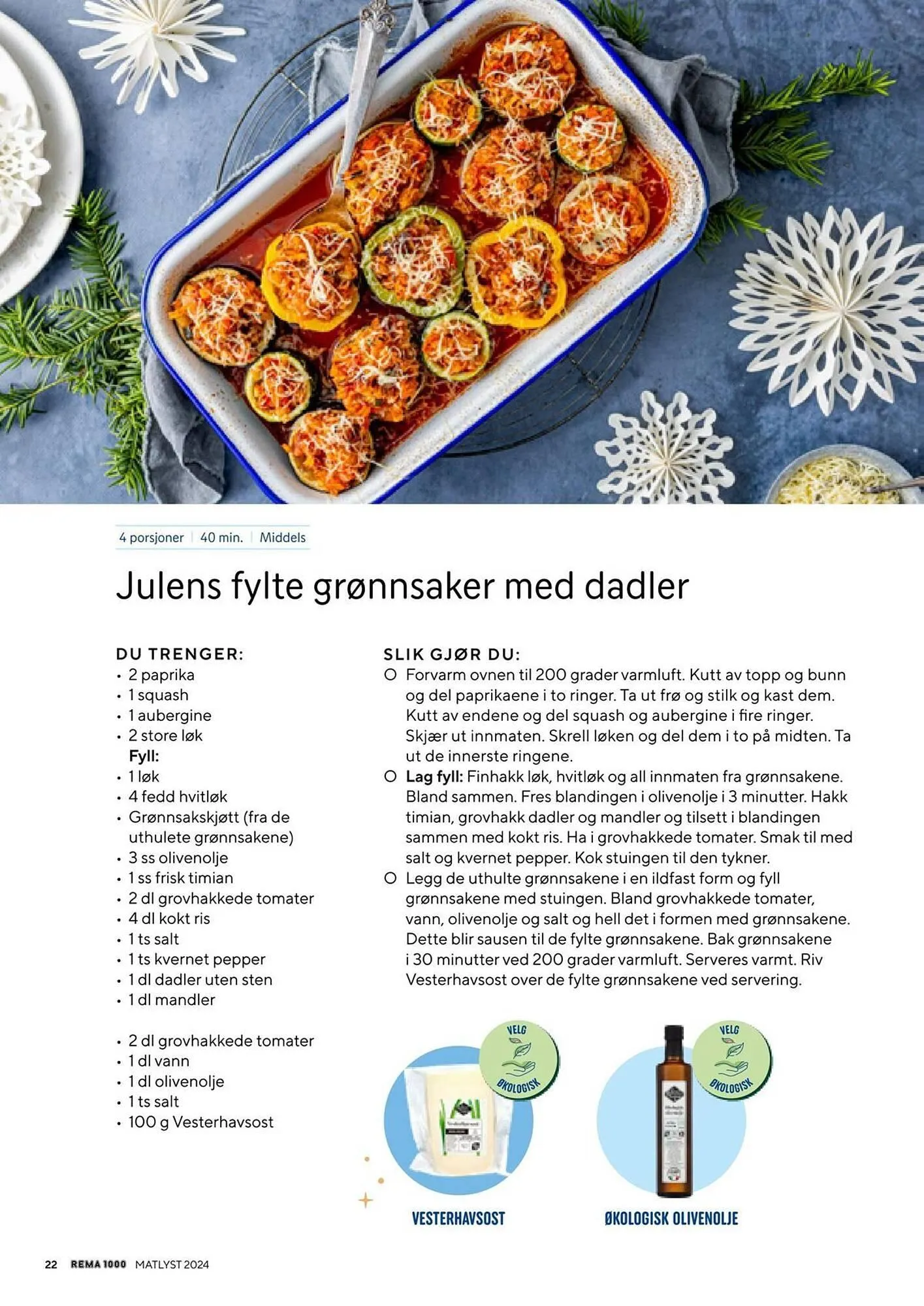 Rema 1000 kundeavis fra 1. desember til 31. desember 2025 - kundeavisside 22