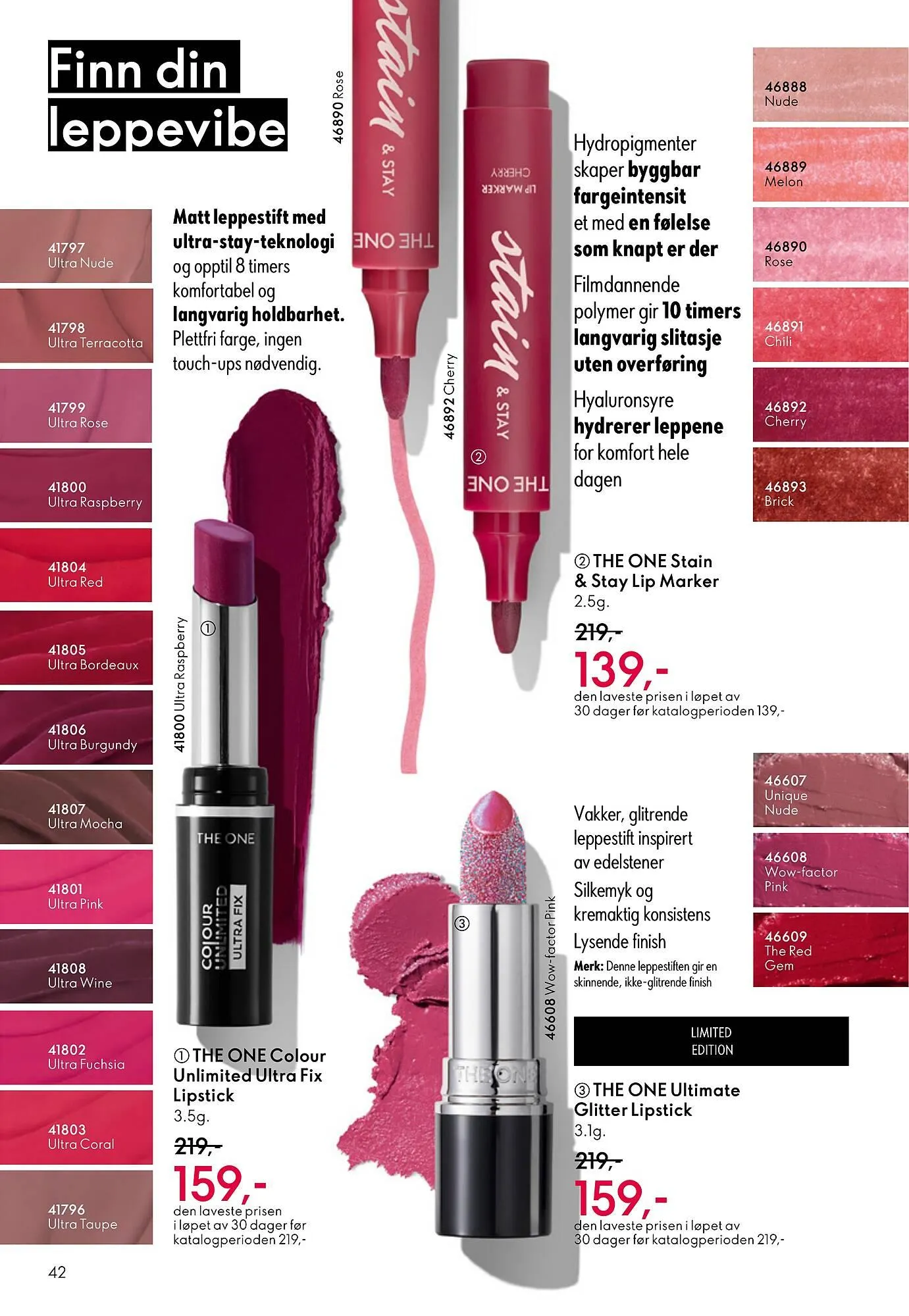 Oriflame katalog fra 8. oktober til 28. oktober 2025 - kundeavisside 42