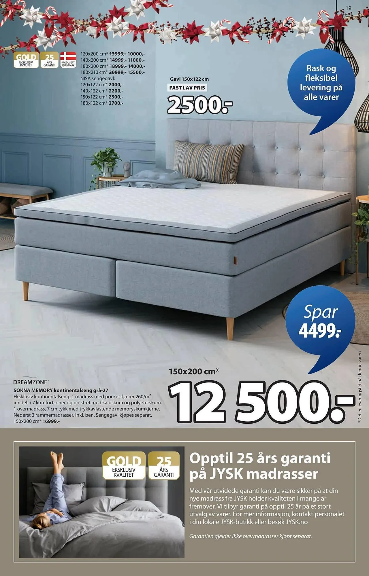 JYSK kundeavis fra 15. desember til 23. desember 2025 - kundeavisside 19