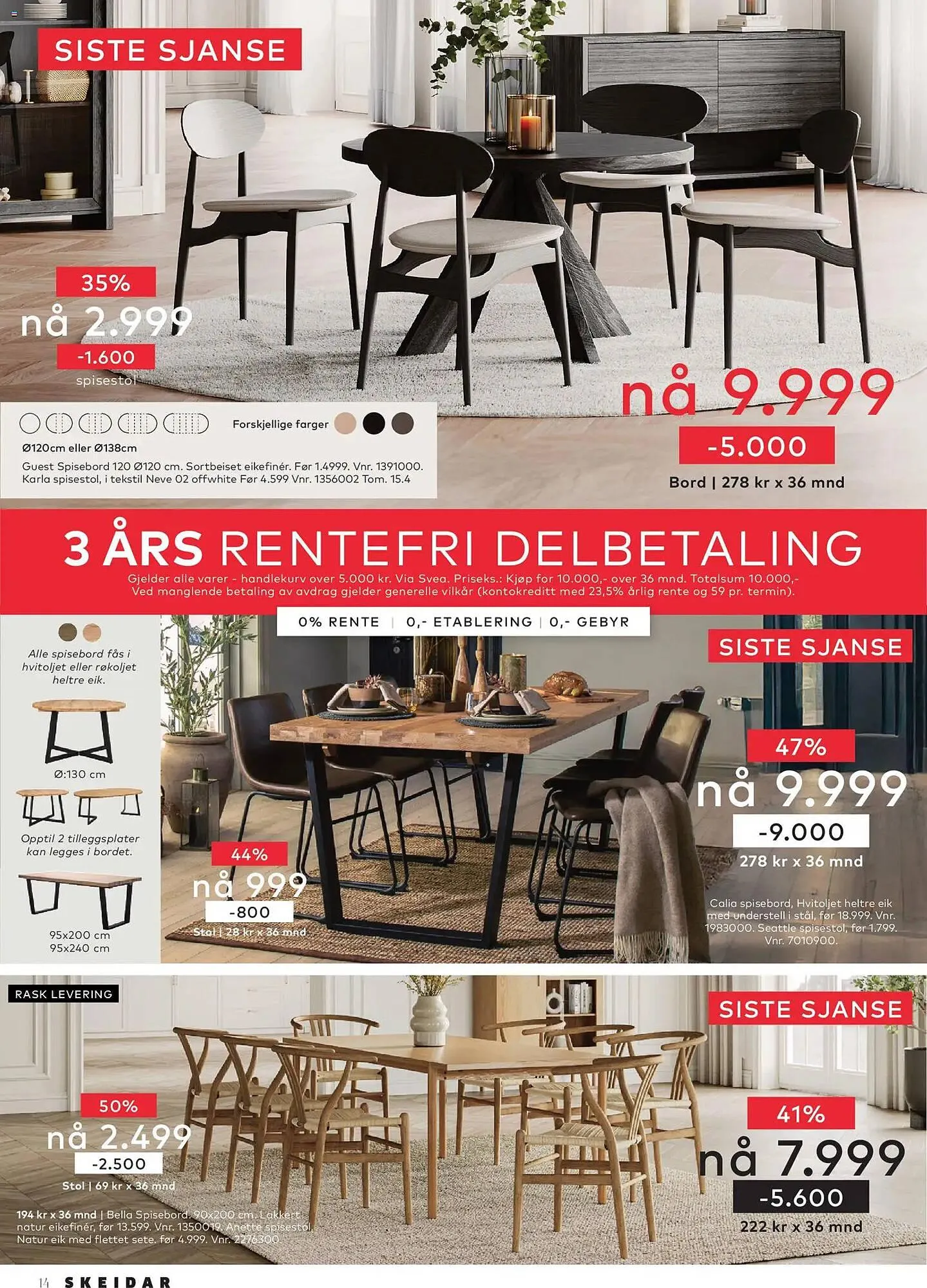 Skeidar kundeavis fra 7. april til 15. april 2026 - kundeavisside 14