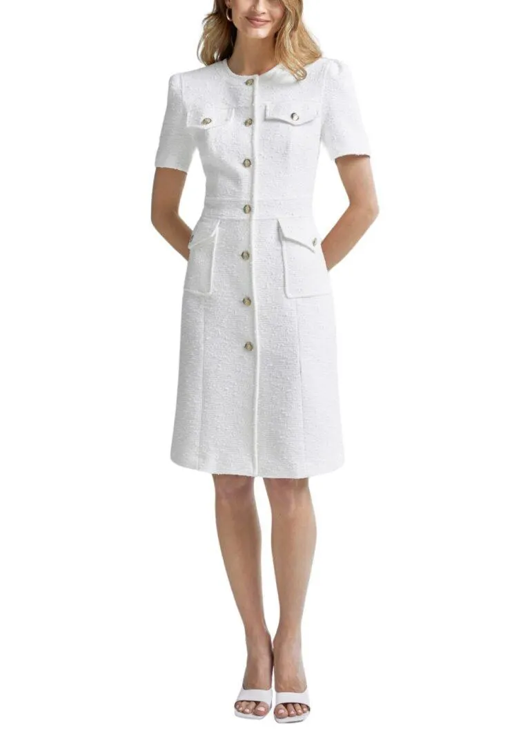 Elinor Dress – Hvit