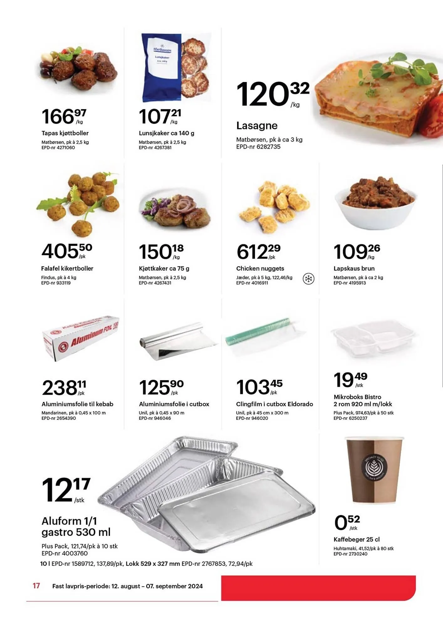 Storcash Kundeavis fra 26. august til 7. september 2024 - kundeavisside 17