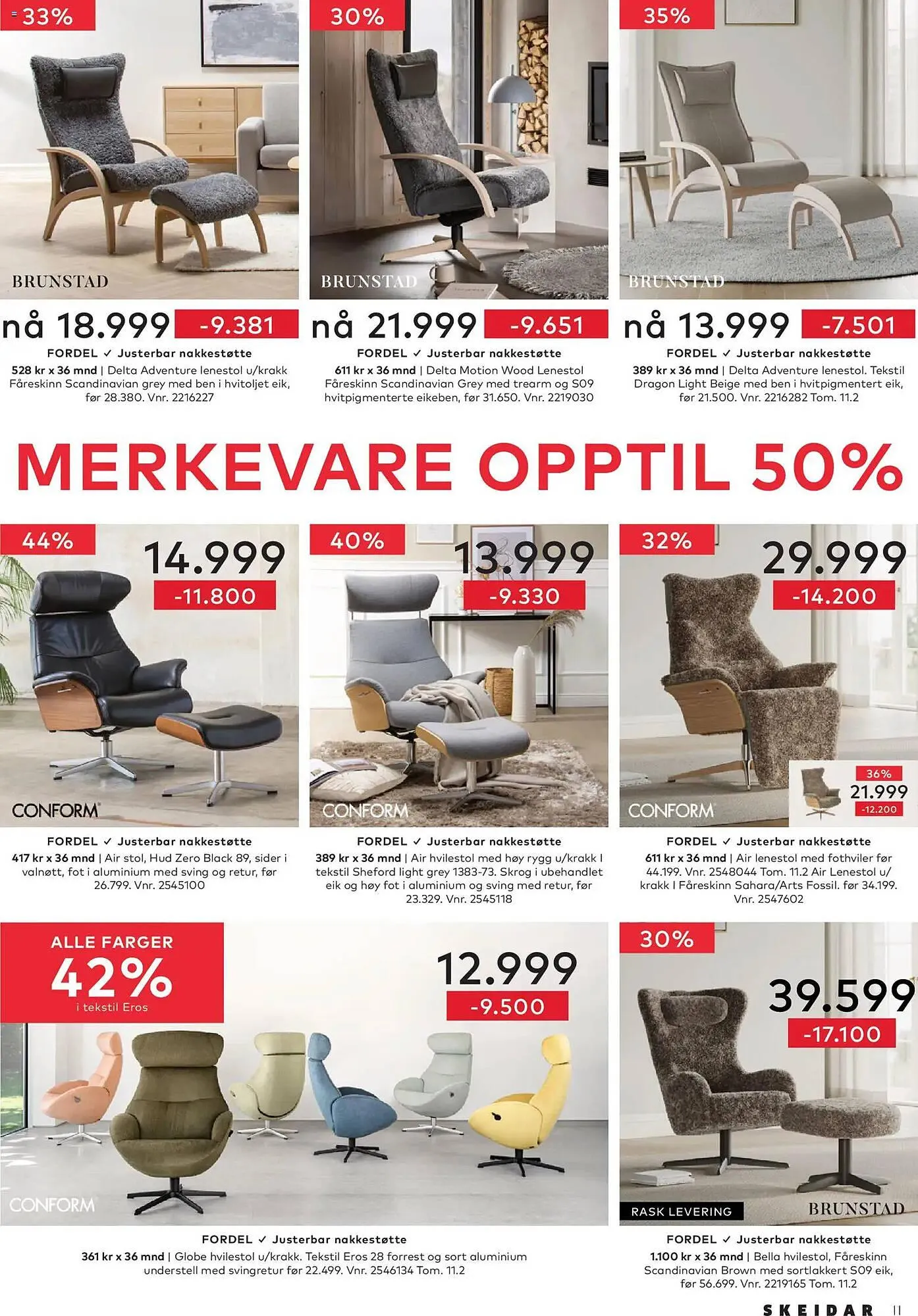 Skeidar kundeavis fra 12. januar til 18. januar 2026 - kundeavisside 11