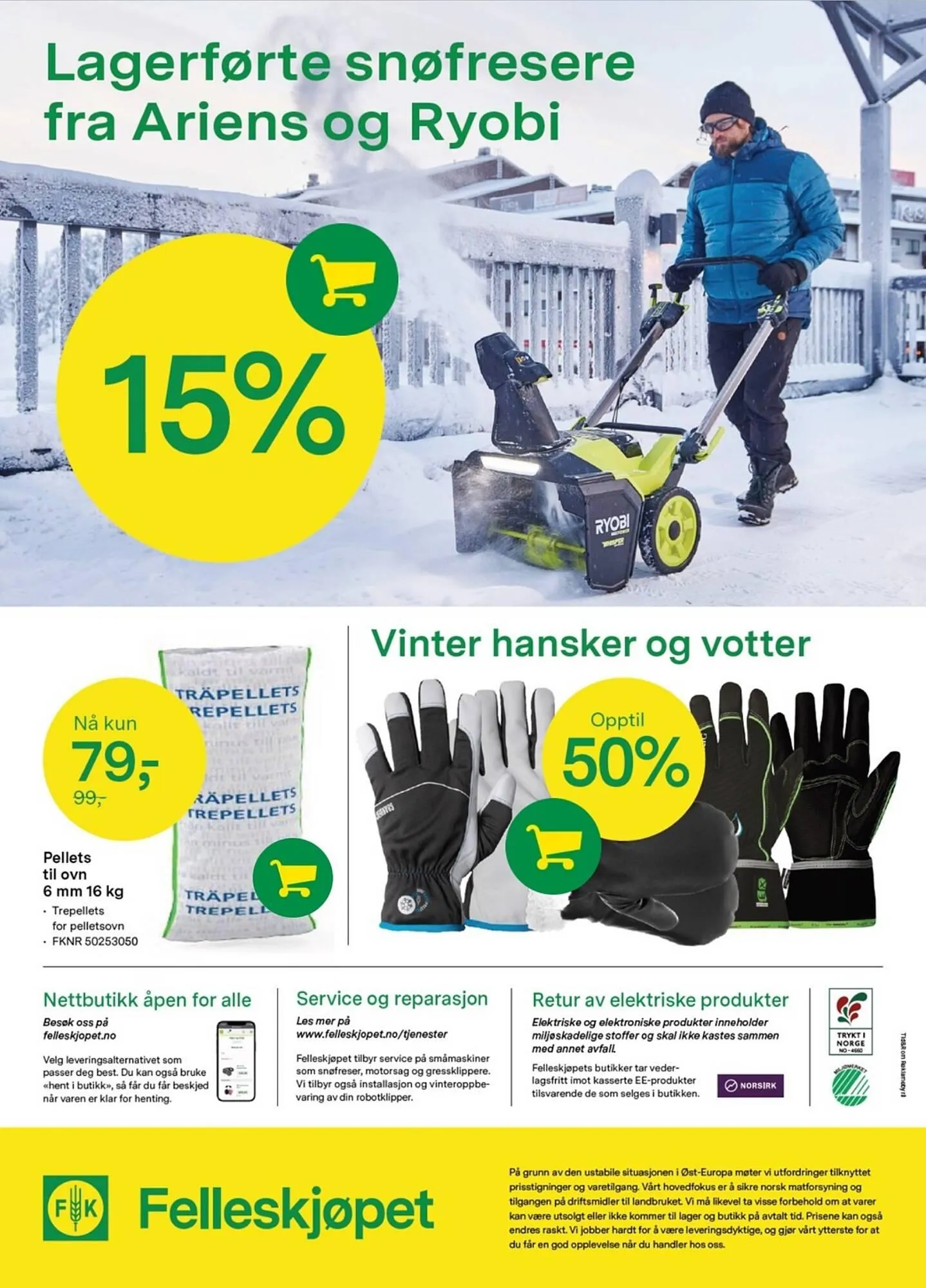 Felleskjøpet Kundeavis fra 3. mars til 16. mars 2025 - kundeavisside 16