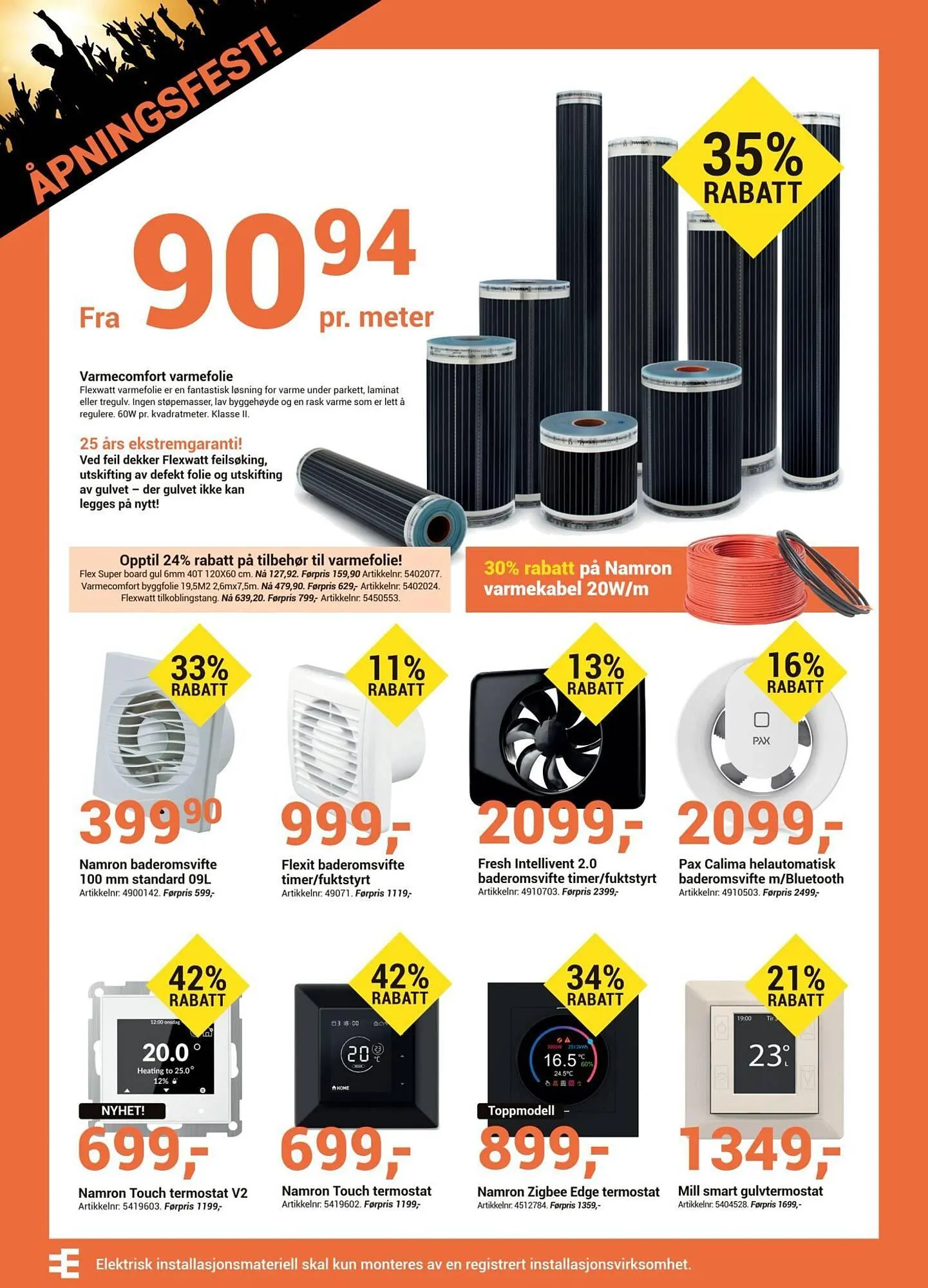 Elektroimportøren kundeavis fra 15. februar til 9. mars 2026 - kundeavisside 6