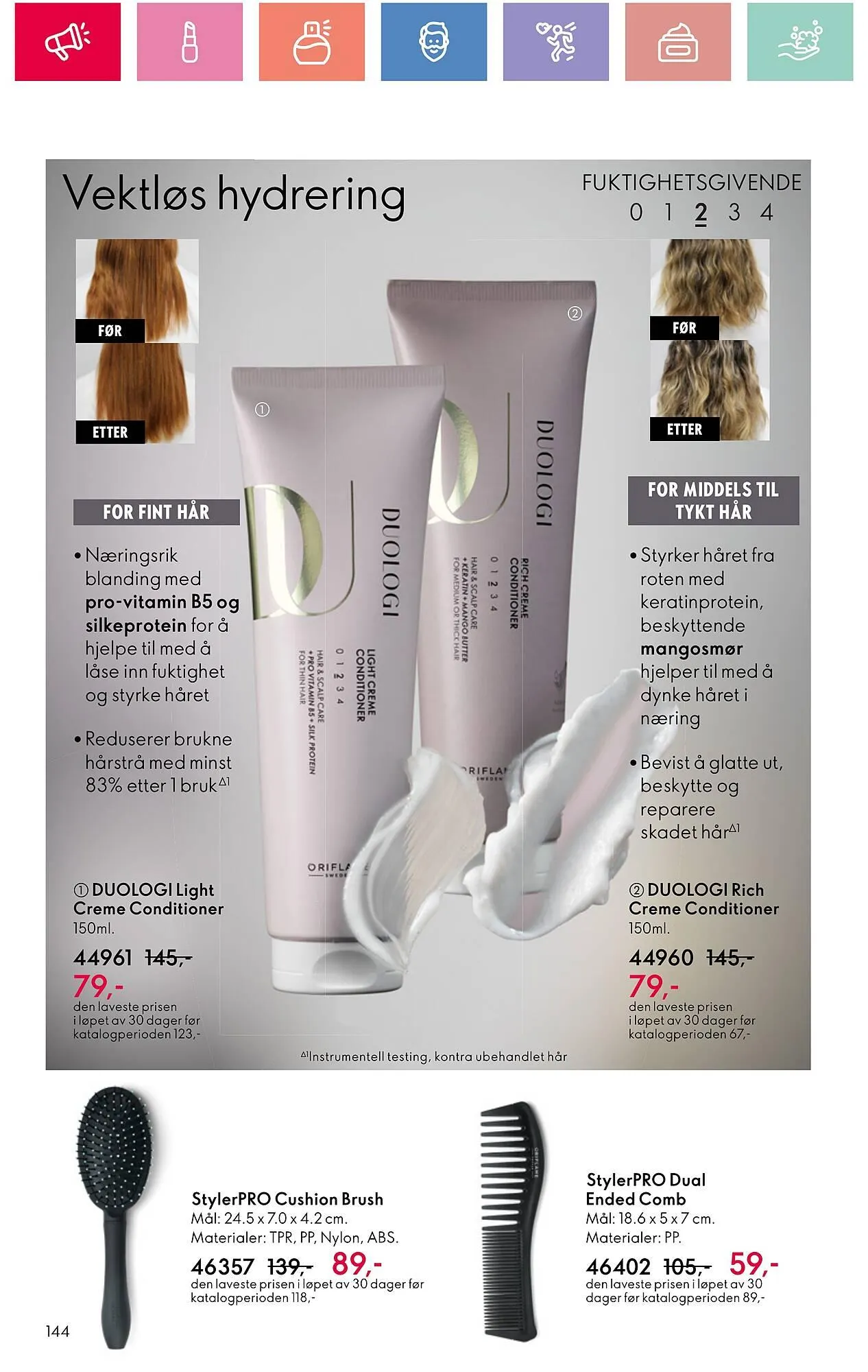 Oriflame Kundeavis fra 5. januar til 25. januar 2025 - kundeavisside 144