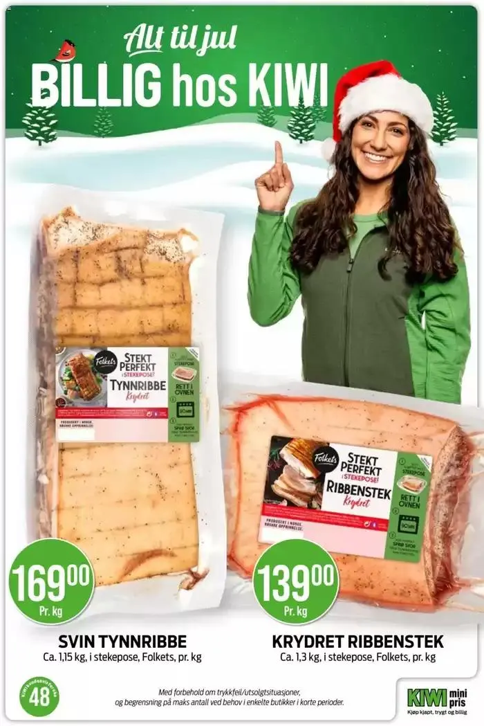 Kiwi Kundeavis fra 25. november til 1. desember 2024 - kundeavisside 3