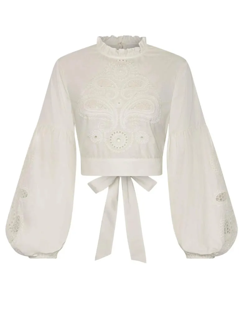 Botanic Bodice – Hvit