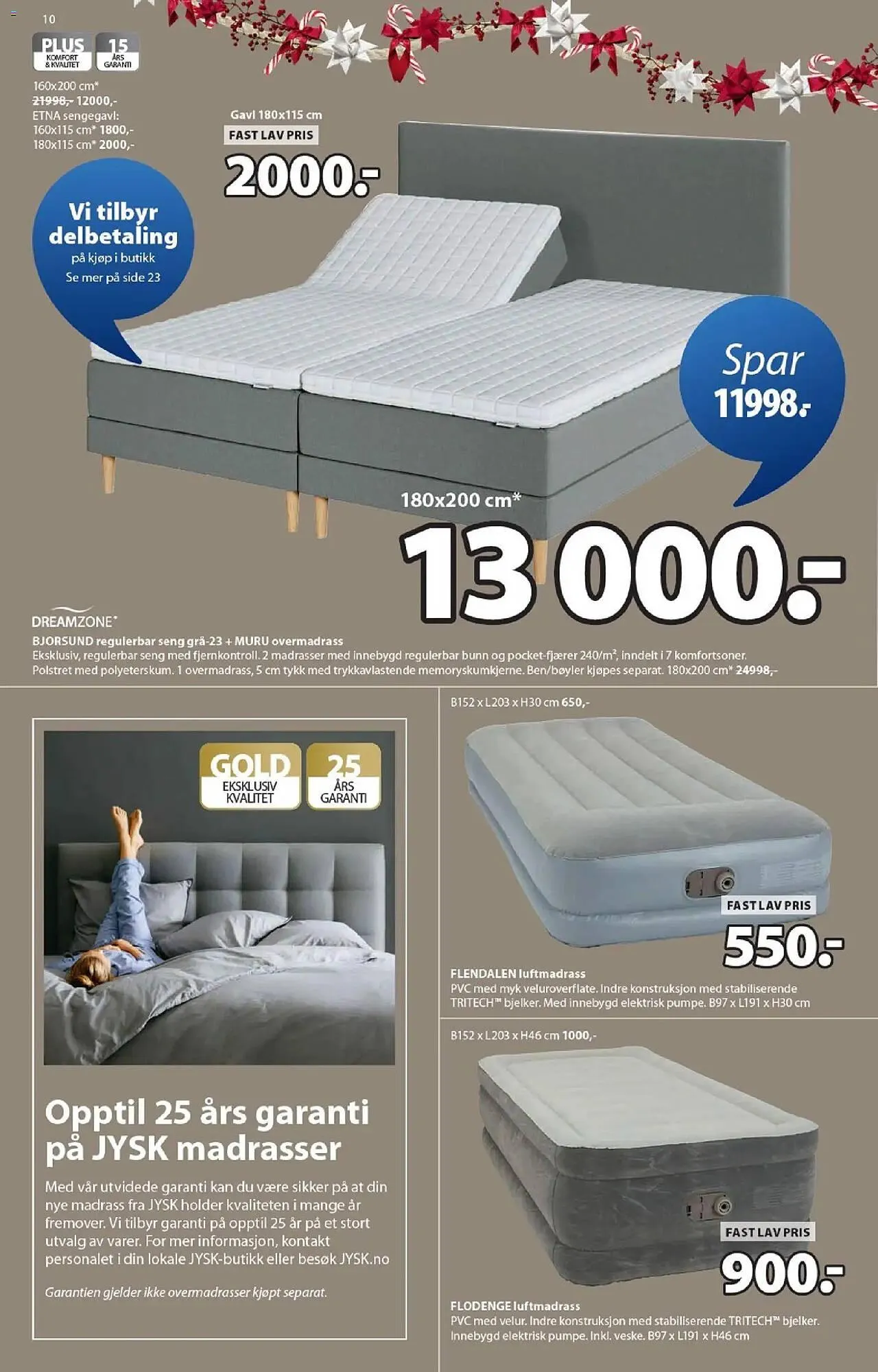 JYSK kundeavis fra 3. november til 15. november 2025 - kundeavisside 10