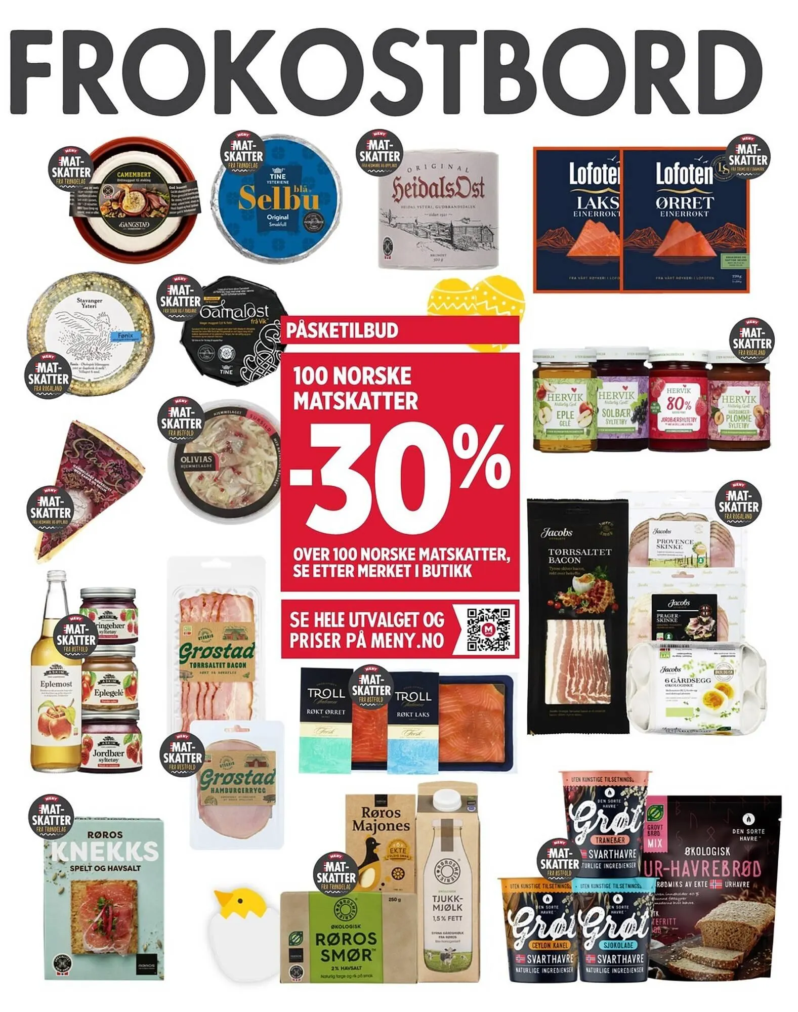 Meny kundeavis fra 23. mars til 4. april 2026 - kundeavisside 3