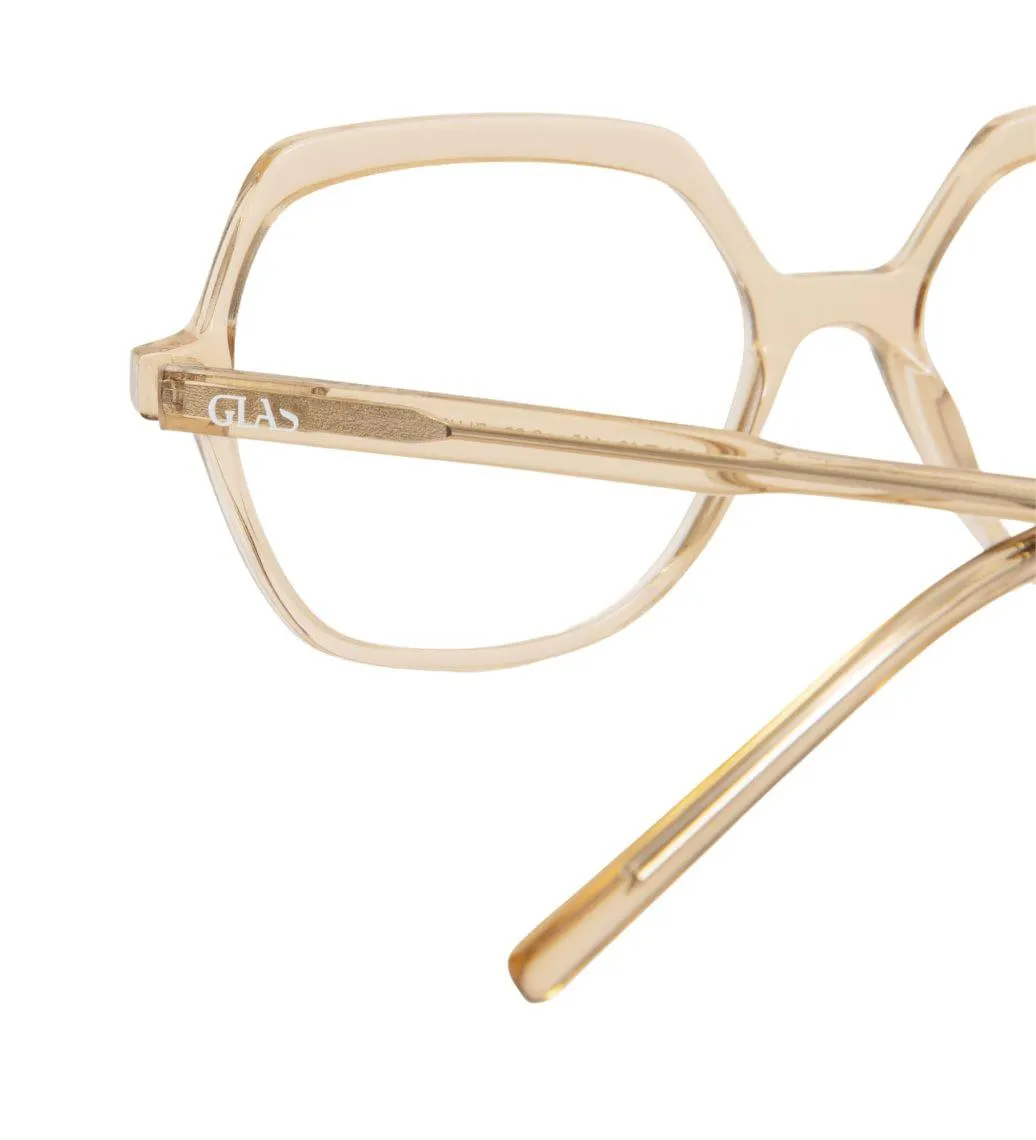 Glas Lesebriller Andrea Caramel Blue Light