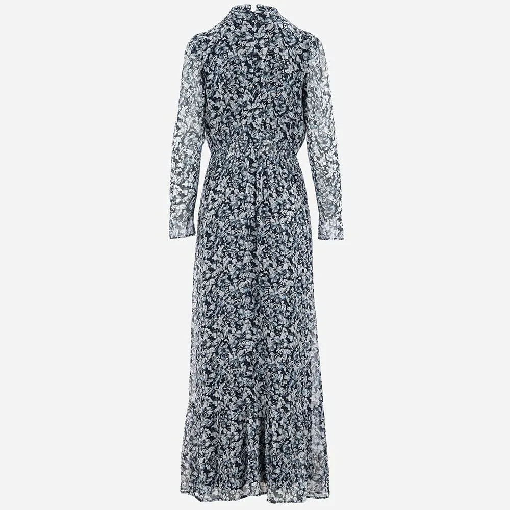 Nora Long Dress - Blue Dawn