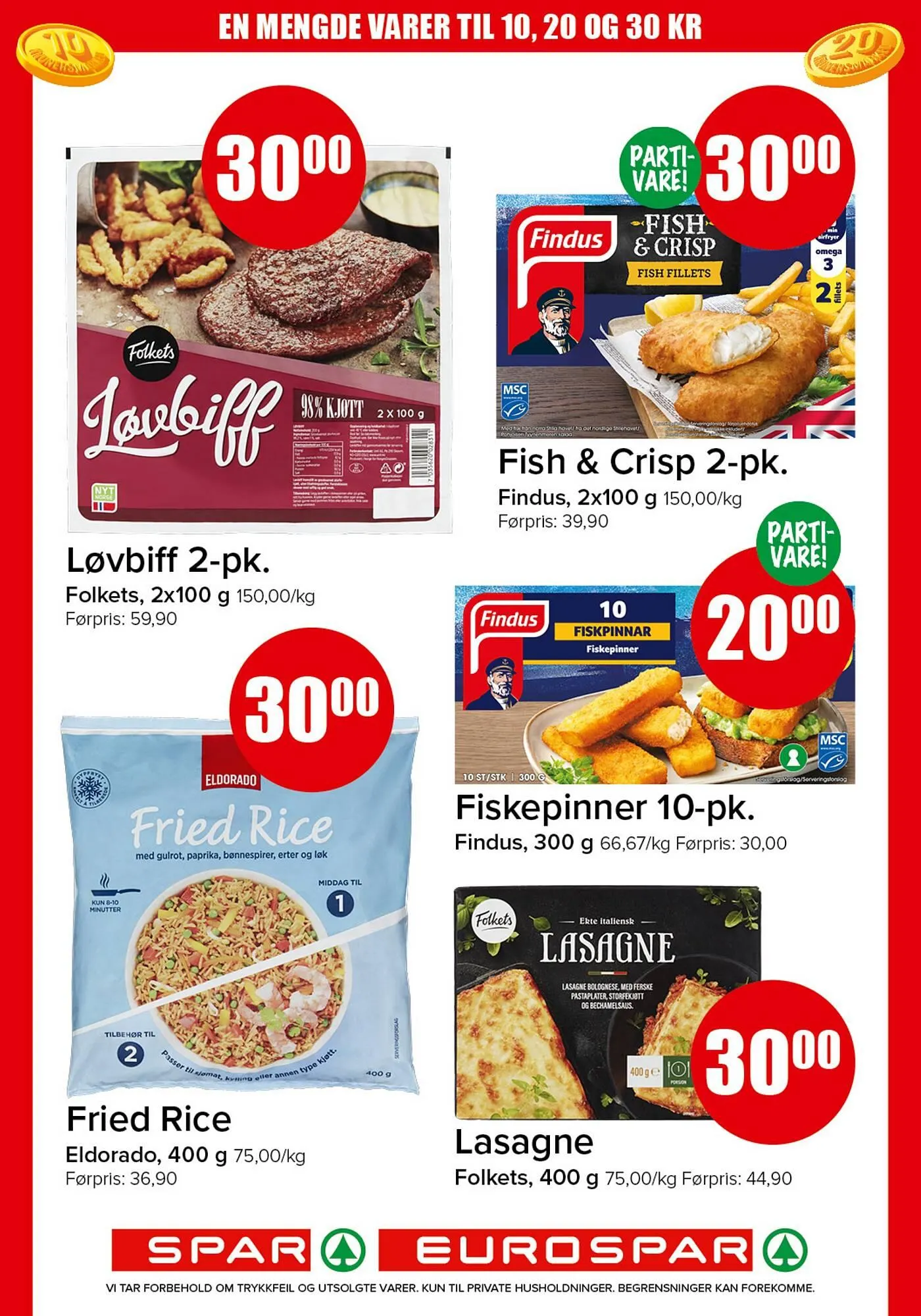 Spar fra 8. januar til 14. januar 2026 - kundeavisside 4