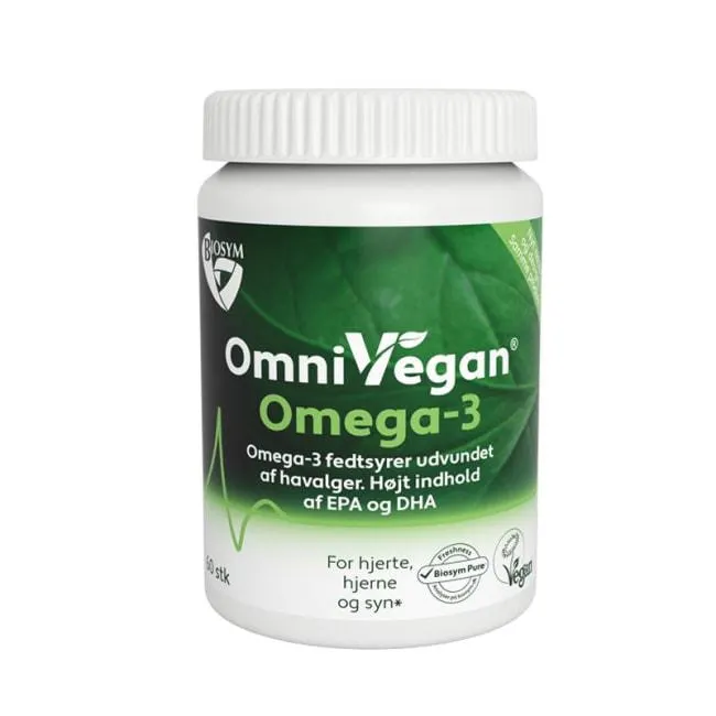 Biosym OmniVegan omega-3 60 kaps