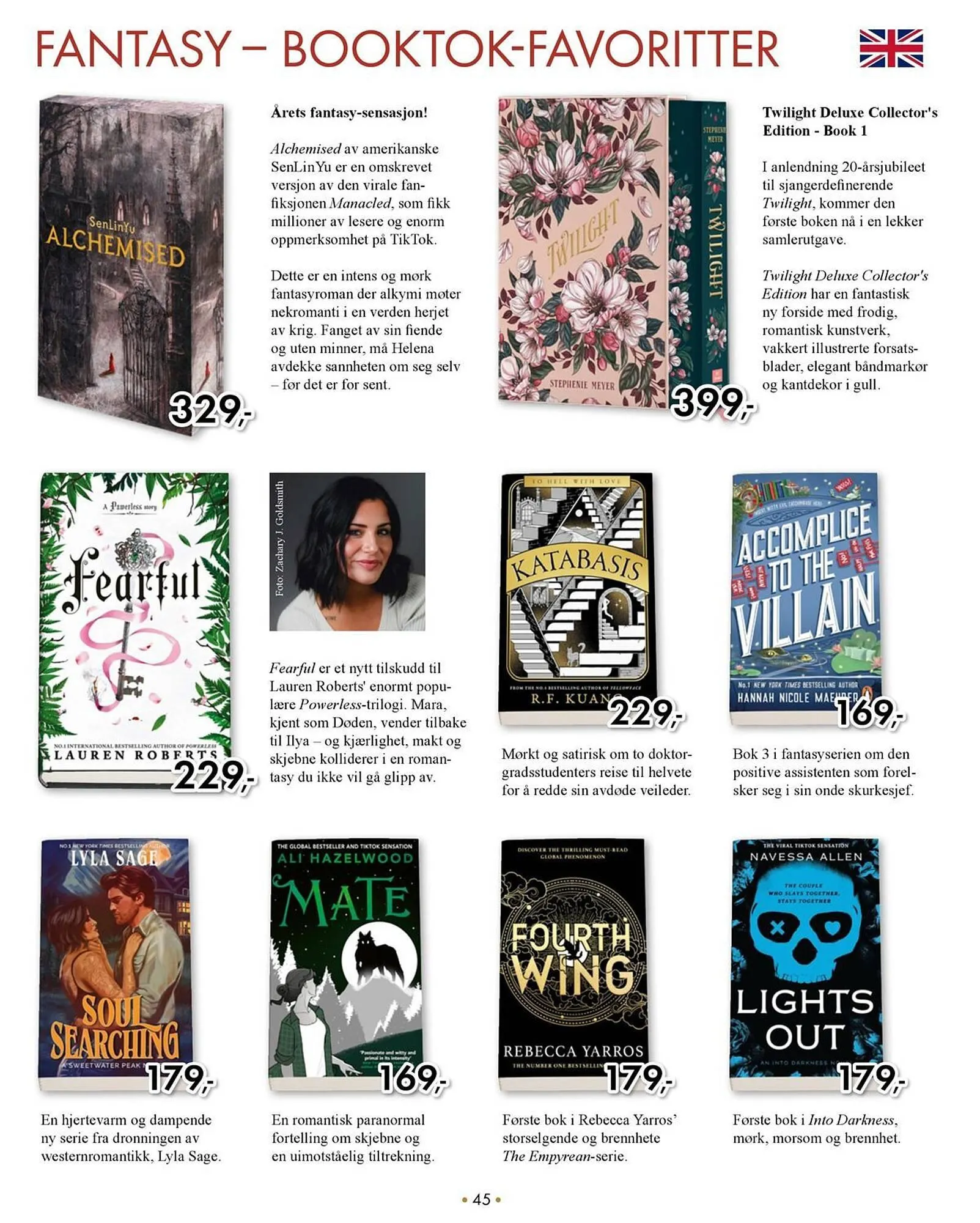 Norli kundeavis fra 2. desember til 31. desember 2025 - kundeavisside 45