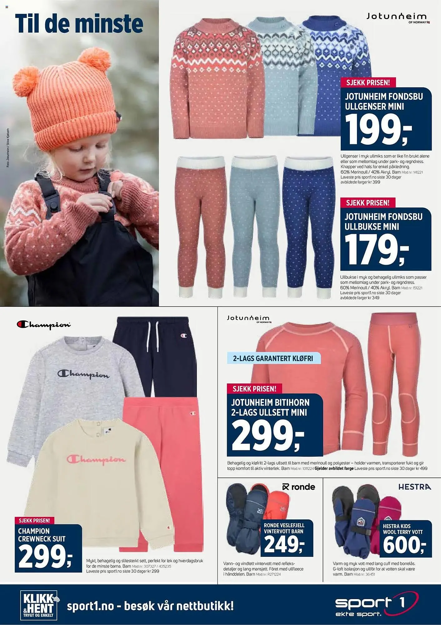 Sport 1 kundeavis fra 11. januar til 25. januar 2026 - kundeavisside 11