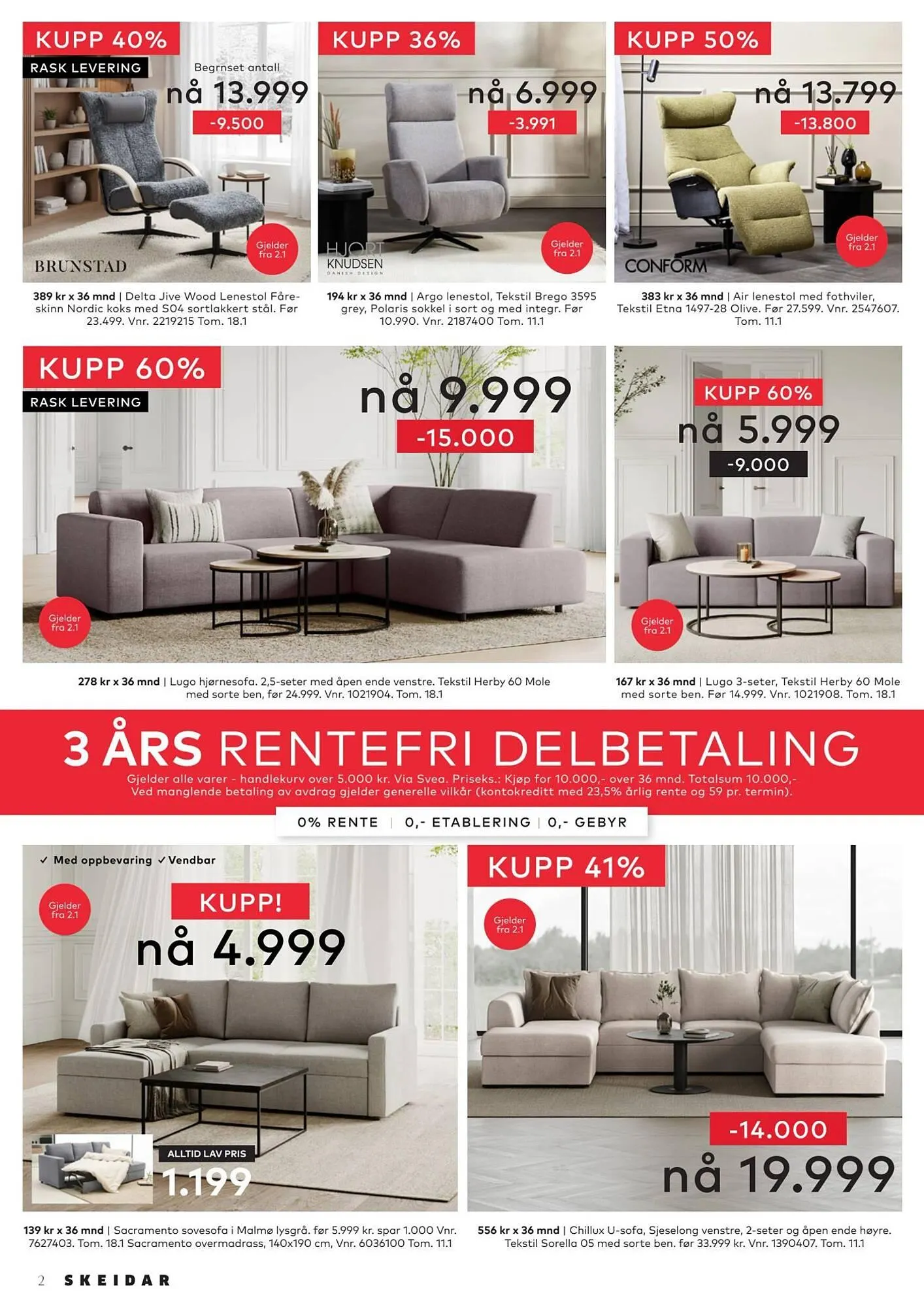 Skeidar kundeavis fra 30. desember til 2. januar 2026 - kundeavisside 2