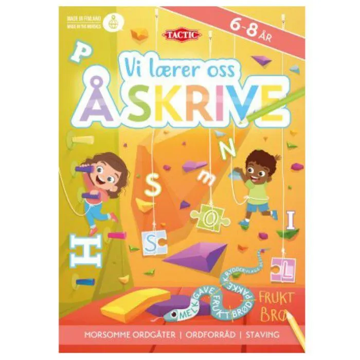 Tactic Aktivitetsbok Vi Lærer Oss: Skriving 6-8 år