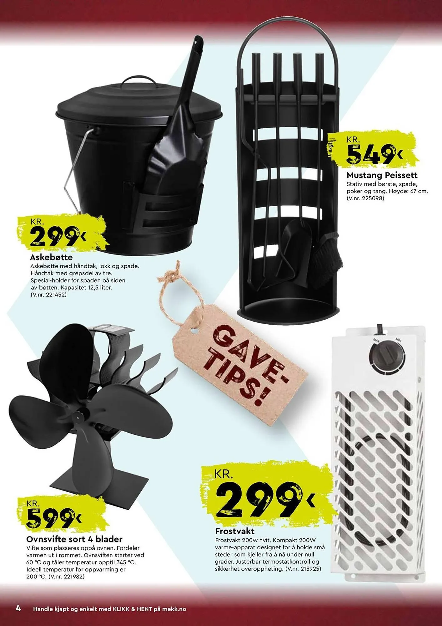 Mekk kundeavis fra 2. desember til 8. desember 2025 - kundeavisside 4