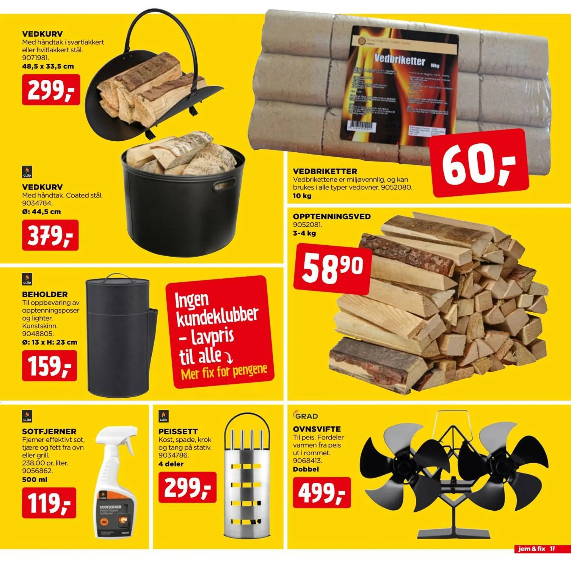 Jem & fix kundeavis fra 9. november til 15. november 2025 - kundeavisside 17